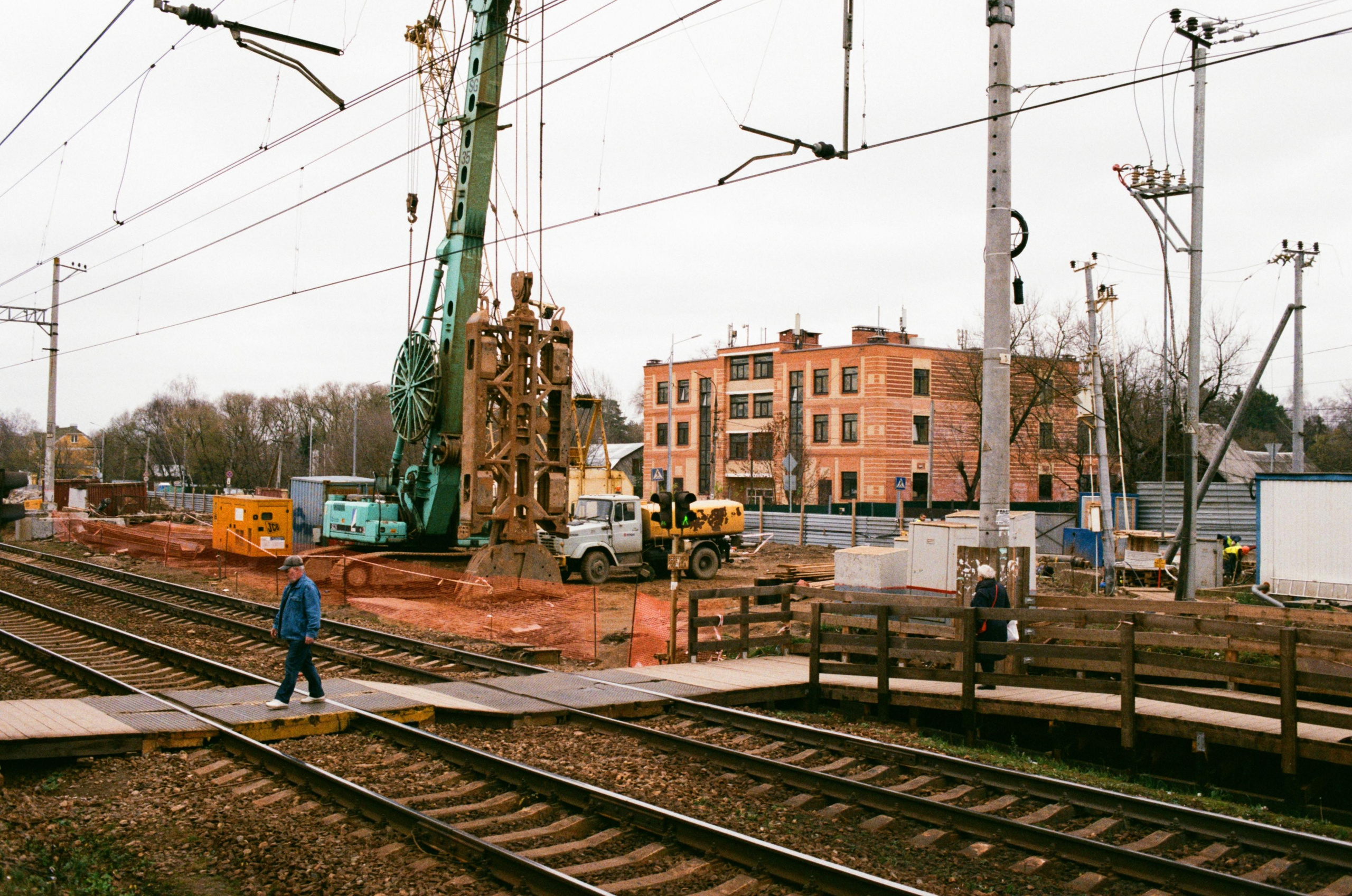 Dachnaya and other territories of Kiyevskaya railway stations. Igor Tereshkov