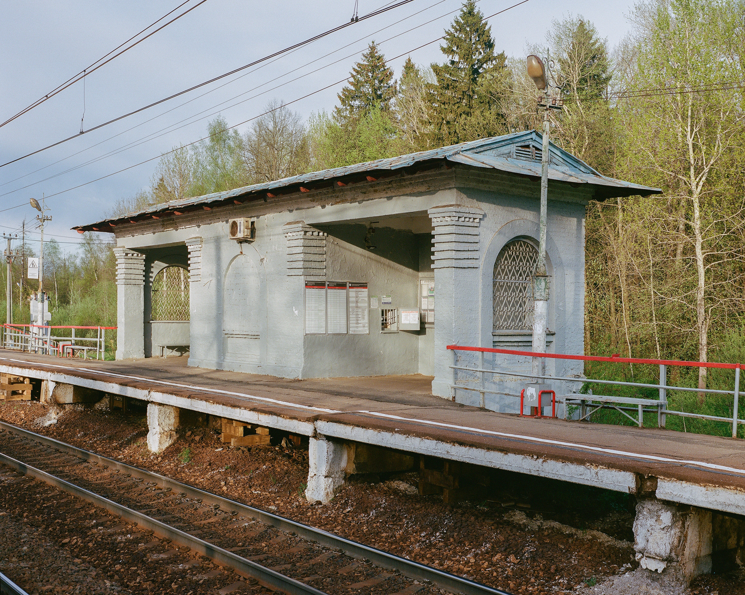 Dachnaya and other territories of Kiyevskaya railway stations. Igor Tereshkov