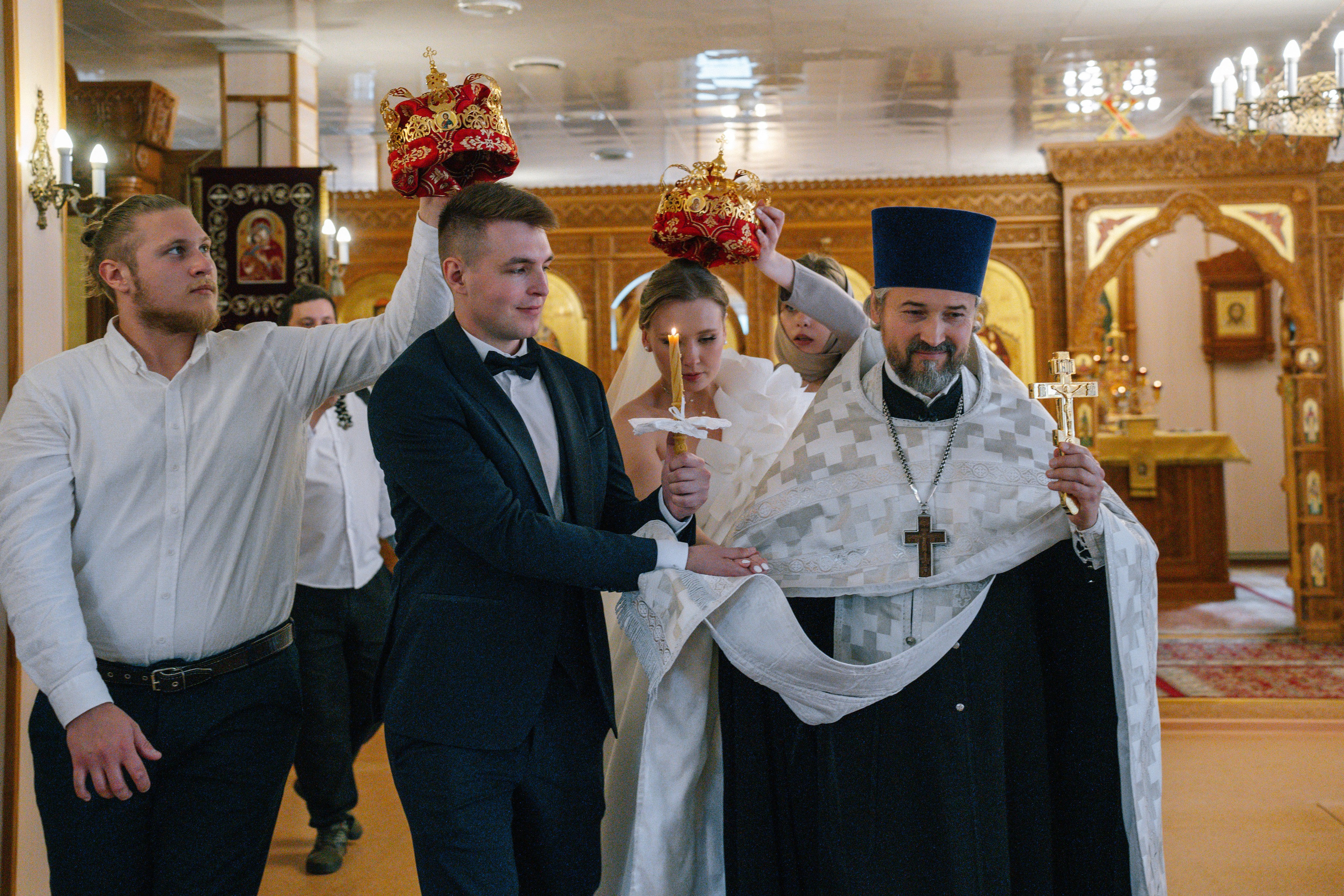 Венчание Сергея и Елены