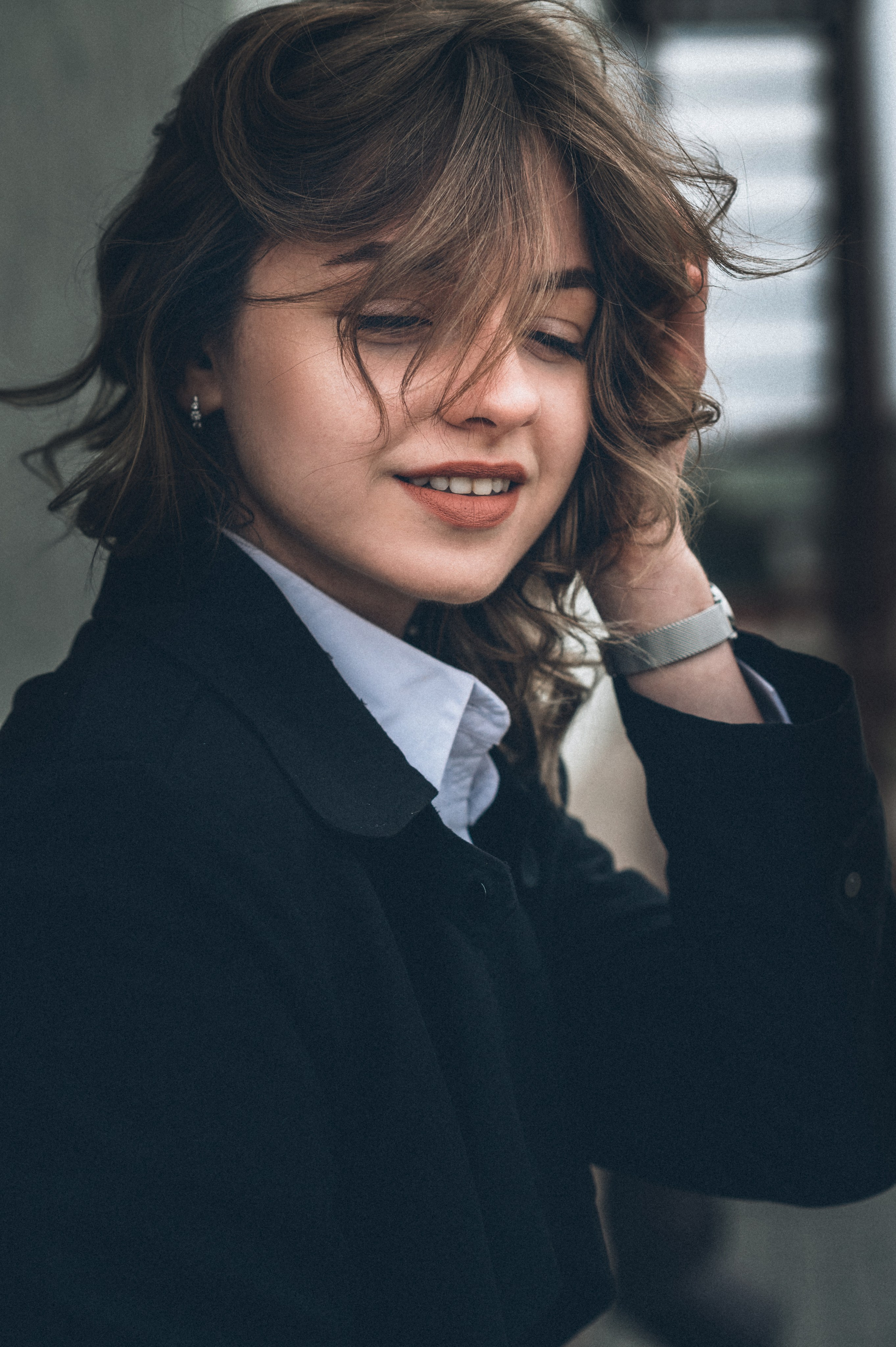 Портрет девушки во время индивидуальной фотосесии в Новополоцке