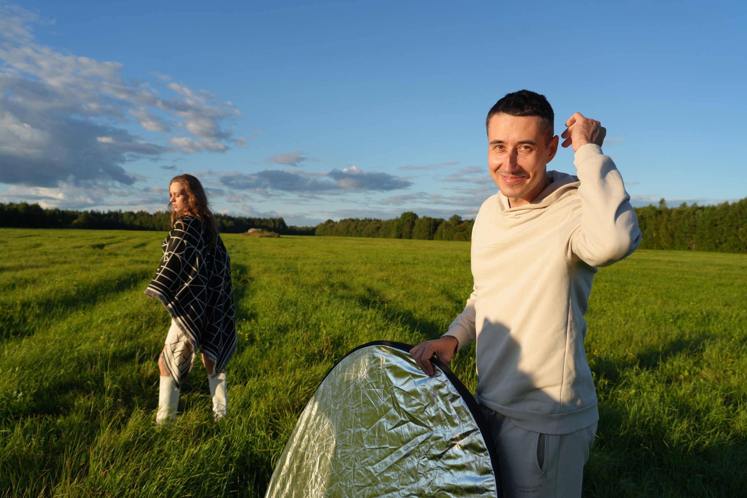 #backstage со съёмок команды в загородном доме. Портретный фотограф в Санкт-Петербурге Дмитриева Наталия