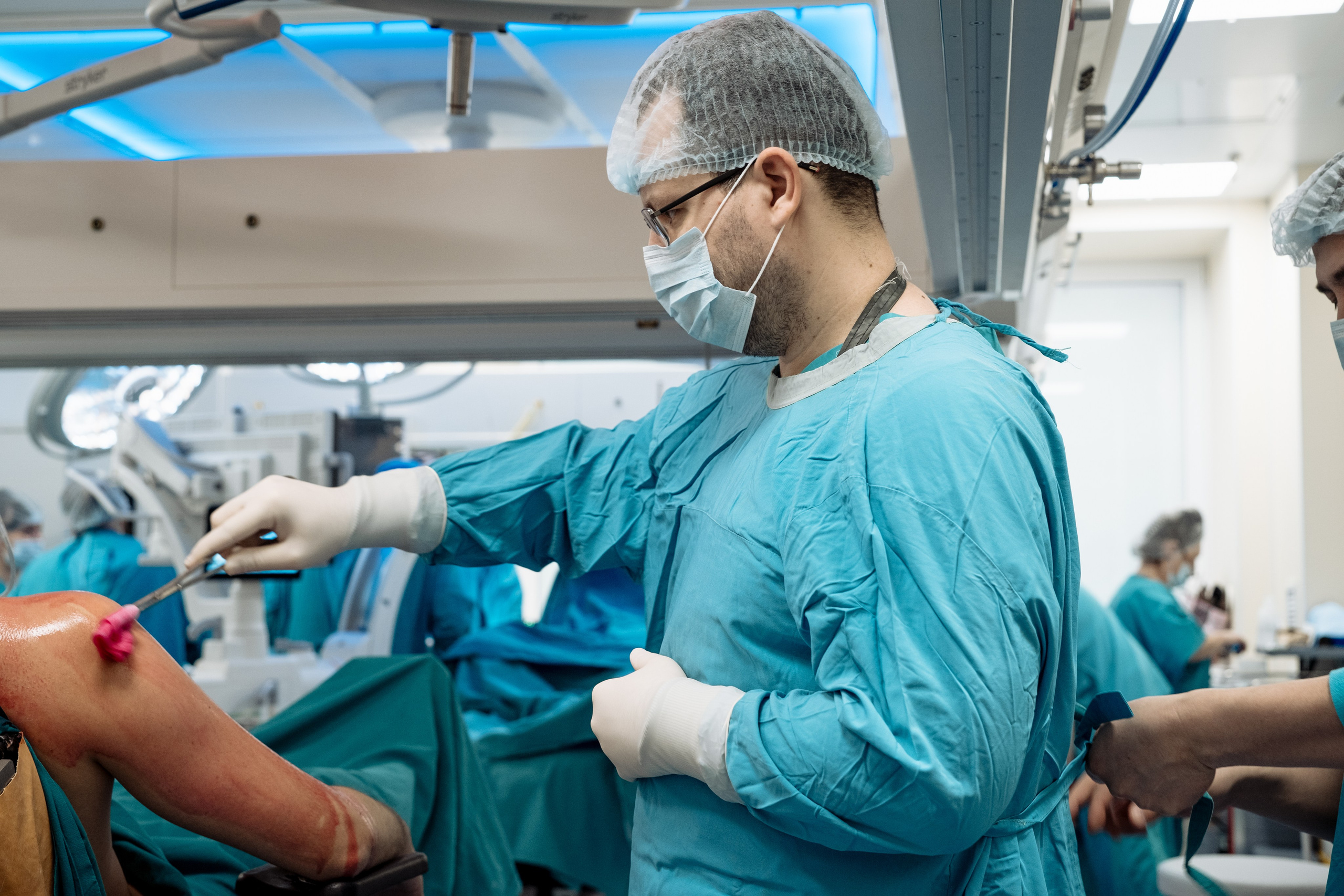 Операция. Фотограф и видеограф Анна Жагорина