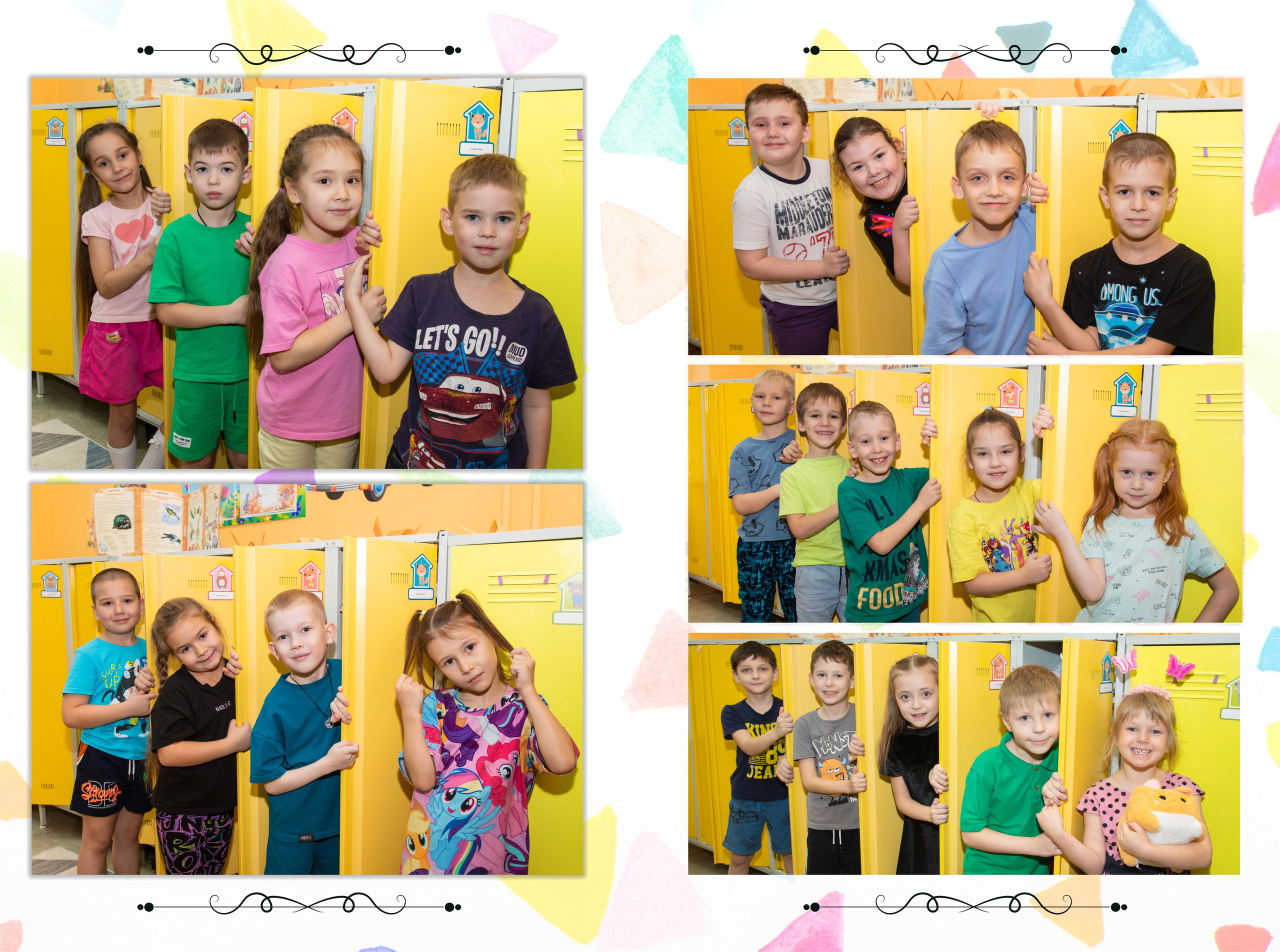 Детский сад. Выпускные альбомы в Красноярске. Студия Колибри