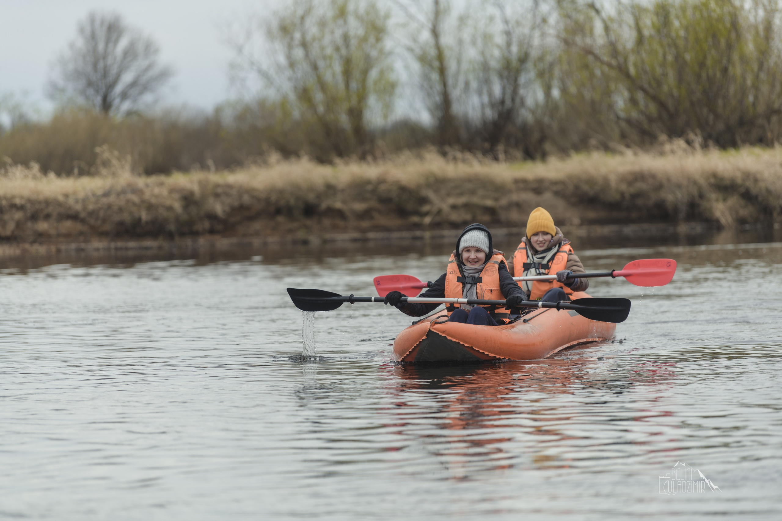 Сплав по реке Тремля 11 апреля 2026 года. Репортажный фотограф Владимир Беляй