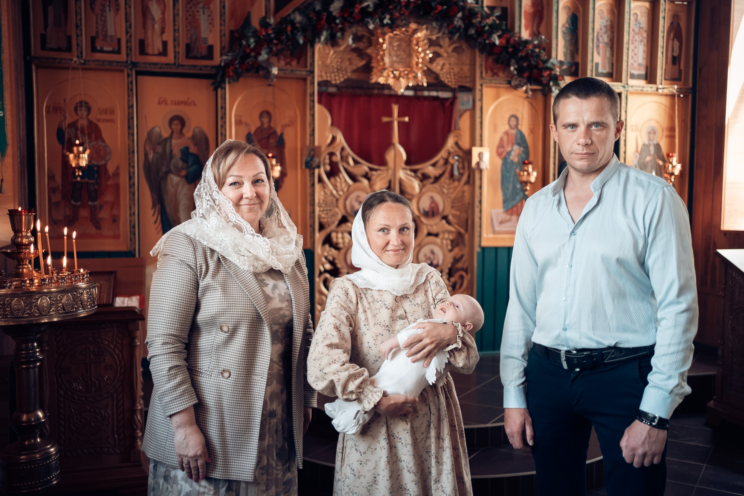 Крещение в храме Блж.Ксении Петербургской Севастополь. Церковный фотограф Севастополь