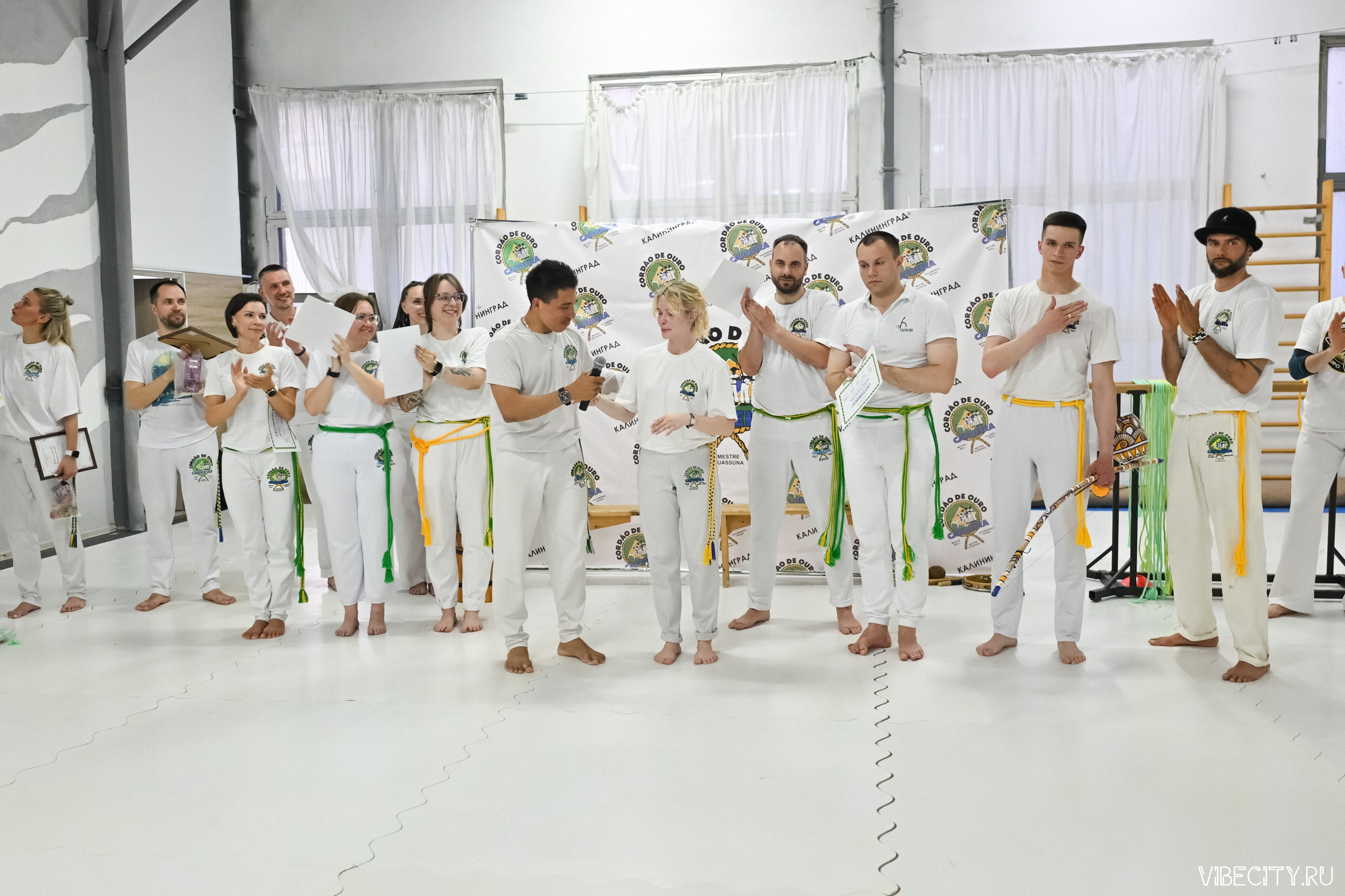 Capoeira: 4-е batizado e Troca de cordao. VIBECITY.RU Вайб Сити Ру Фоторепортажи Фотоотчеты Калининград