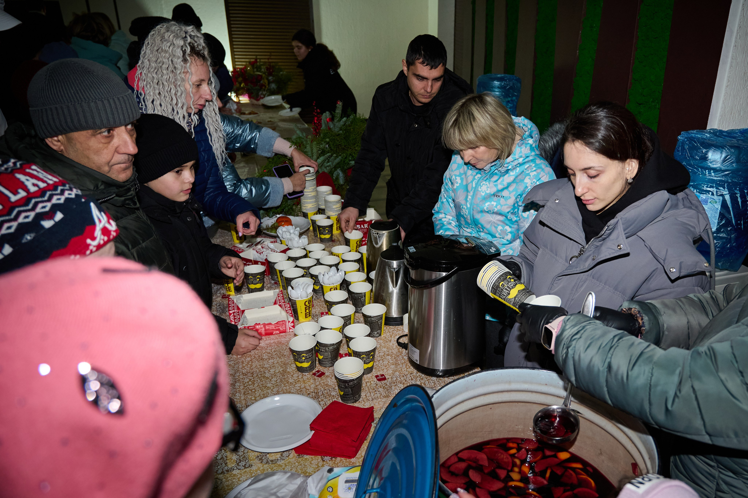 Крещенские купания. Жизнь курорта Кабардинка в фотографиях