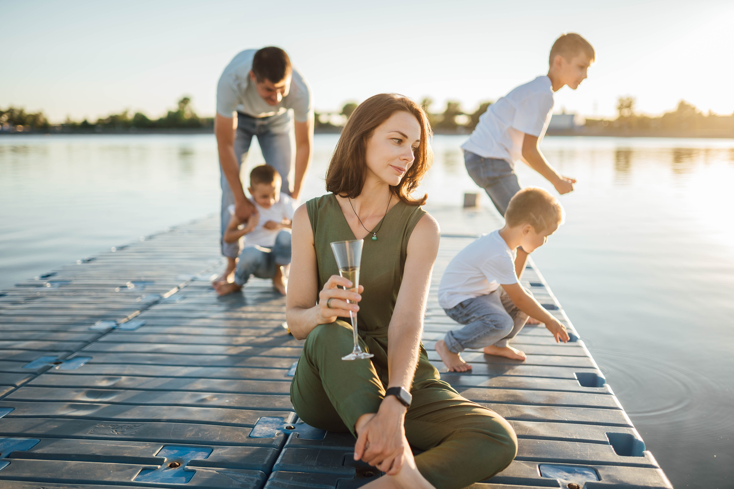 Настоящие эмоции (Гребной канал). Семейный и детский фотограф в Ростове-на-Дону Екатерина Шевченко