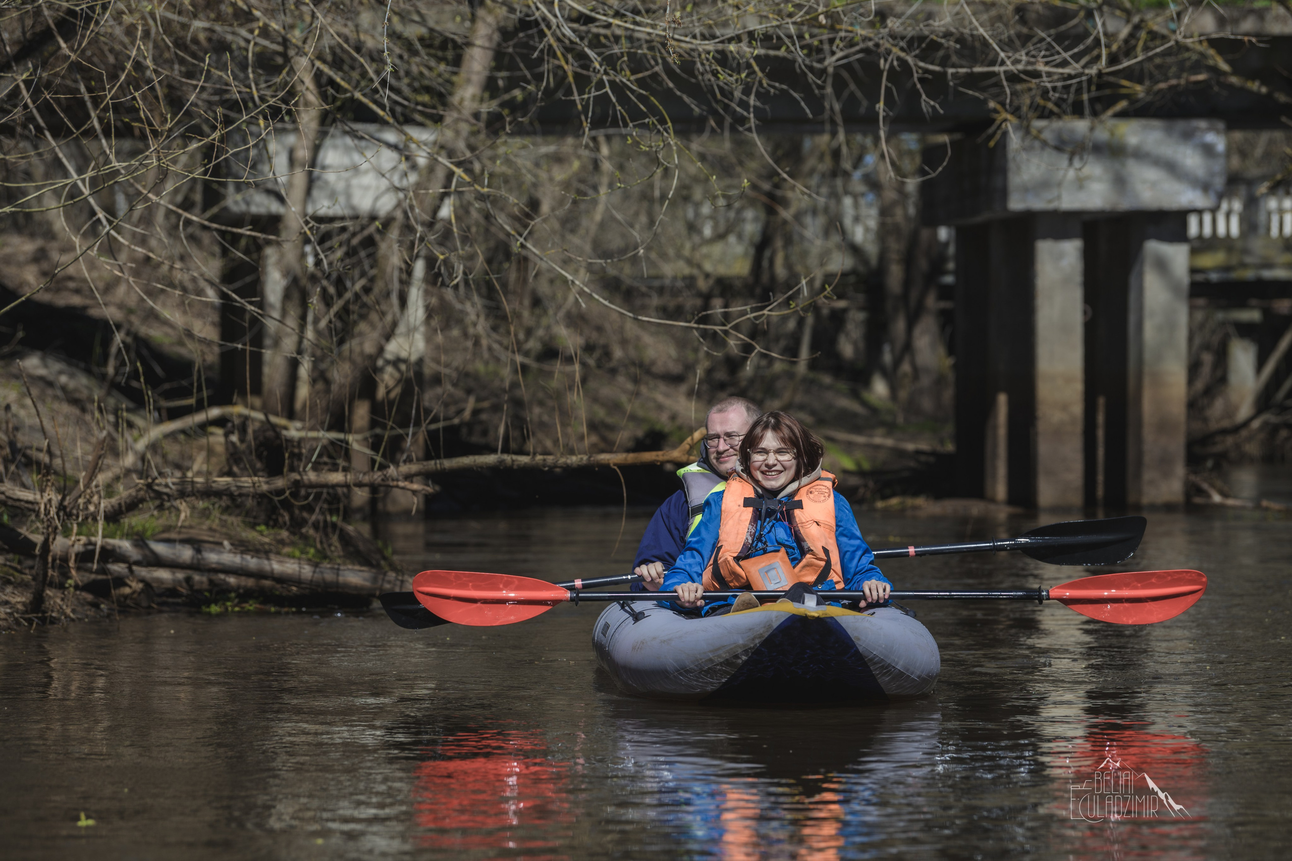 Сплав по реке Тремля 5 апреля 2026 года. Репортажный фотограф Владимир Беляй