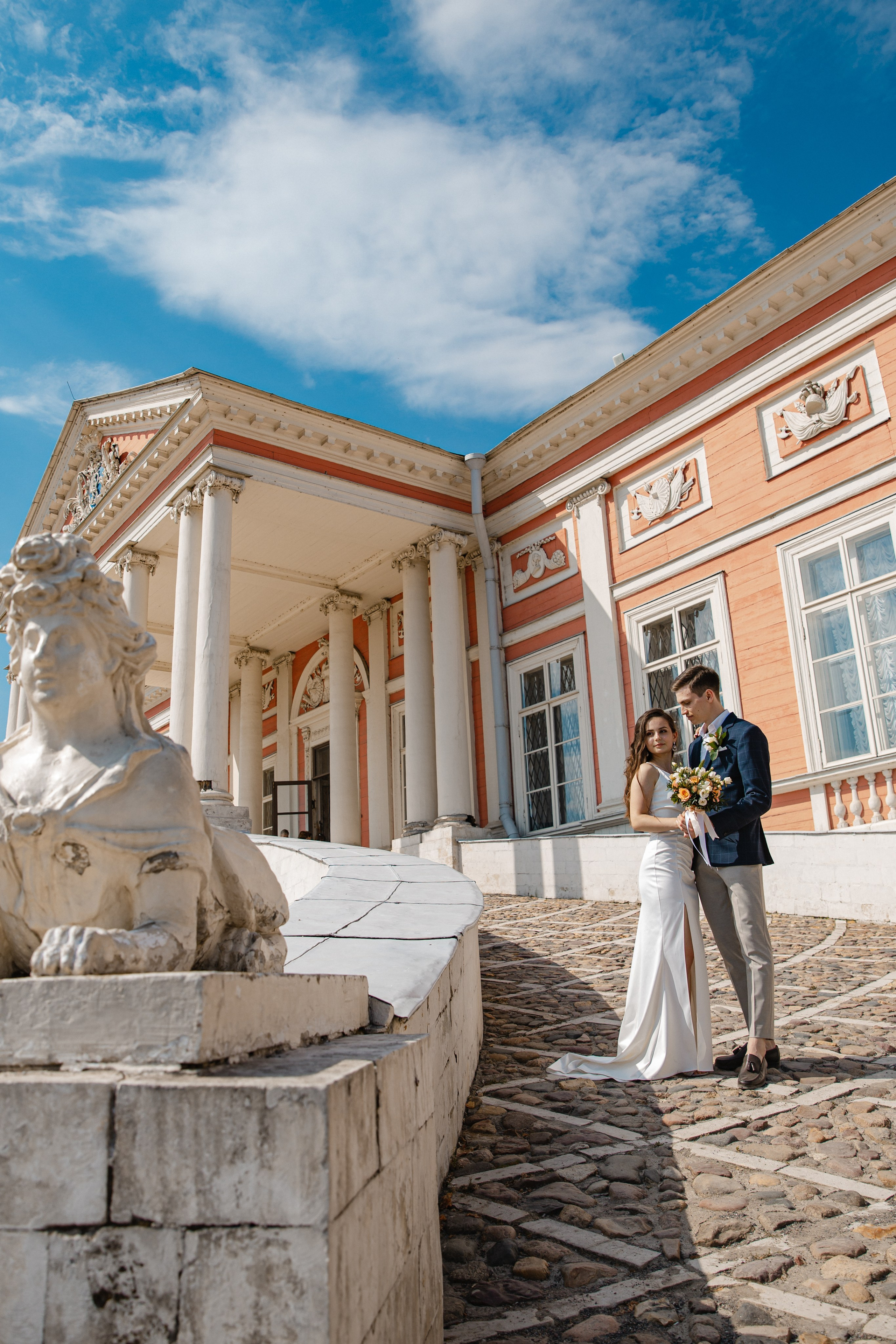 Свадебная фотосессия в Кусково. Фотограф и видеограф Анна Домашенко