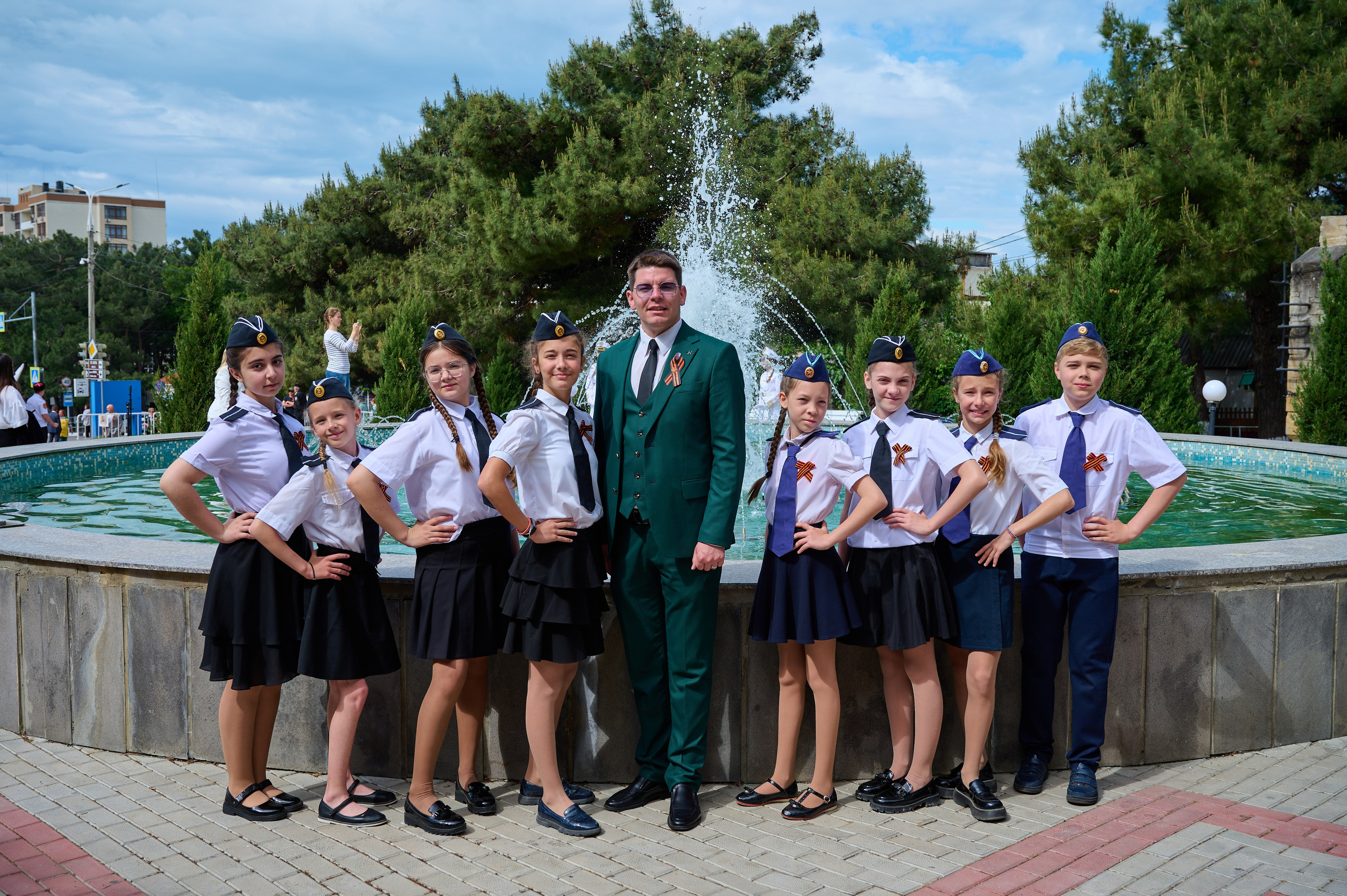 Митинг 9 мая. Жизнь курорта Кабардинка в фотографиях