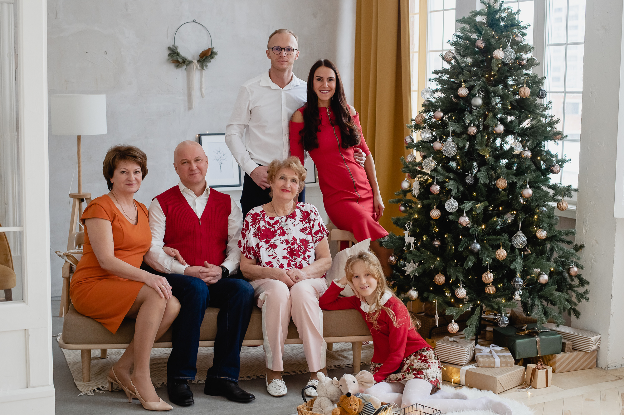 Дмитрий и Екатерина фотосессия большой семьи. Портретный фотограф в Москве, Московской области. Деловой портрет