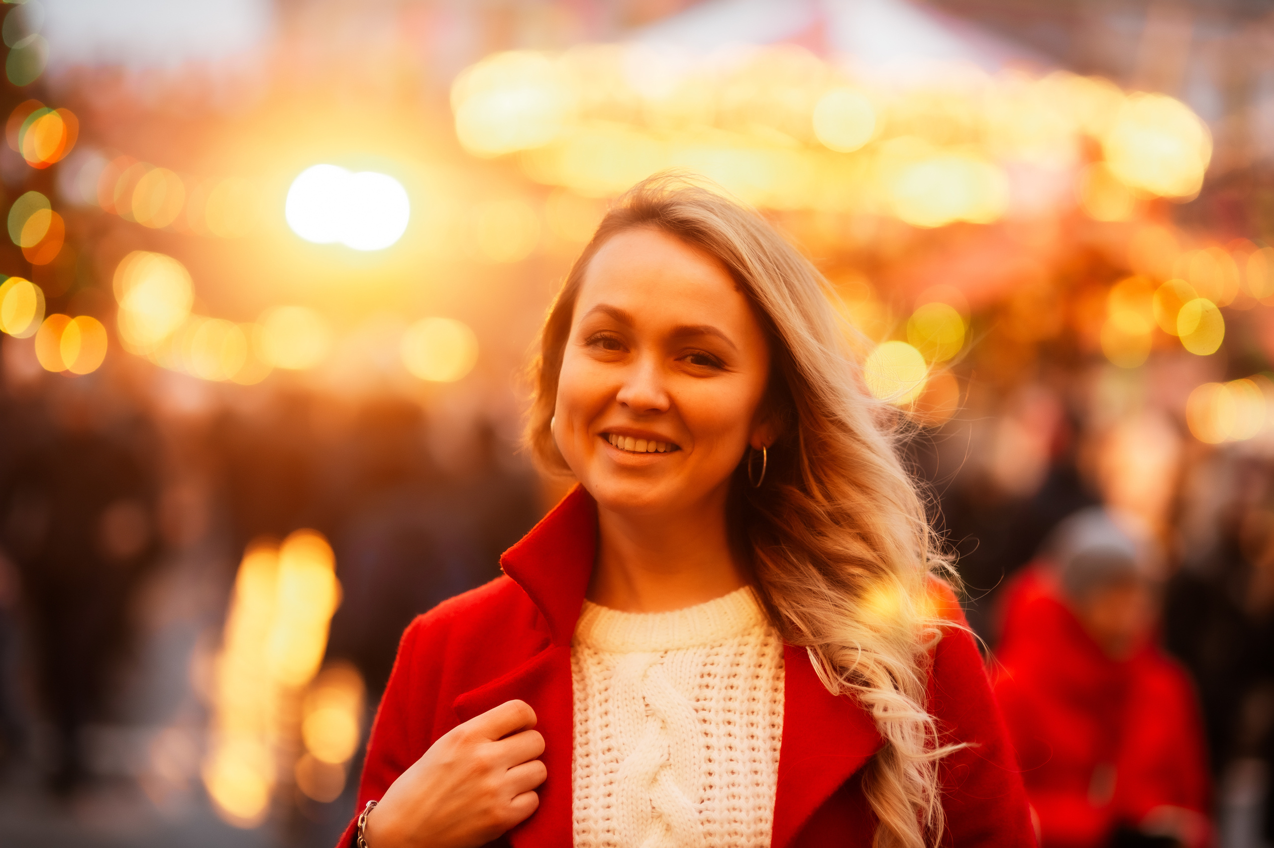 Фотосессия для Яны в Новогодней Москве. Портретный фотограф в Москве, Московской области. Деловой портрет