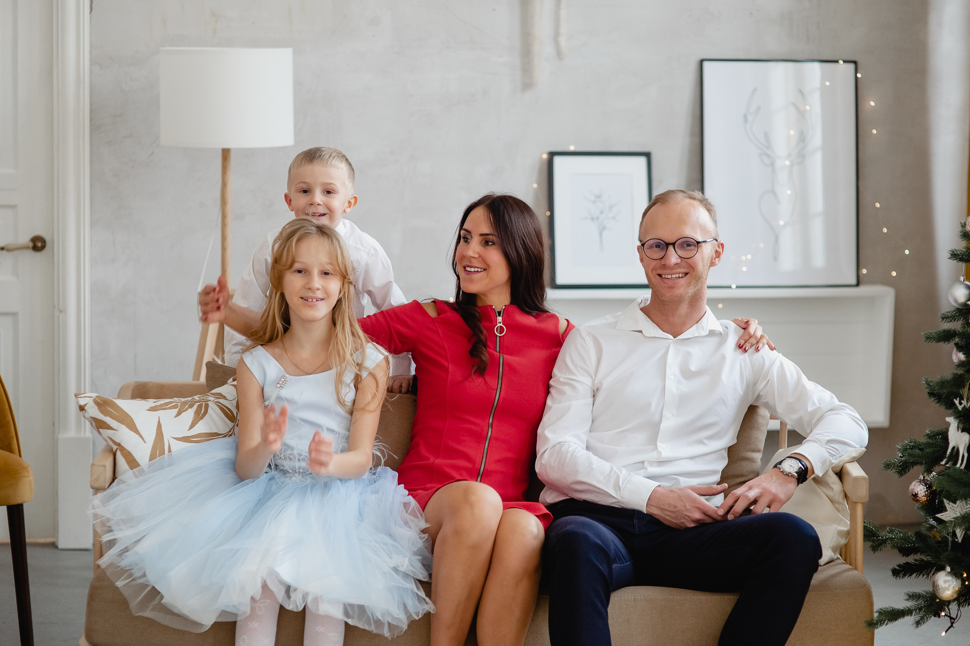 Дмитрий и Екатерина фотосессия большой семьи. Портретный фотограф в Москве, Московской области. Деловой портрет