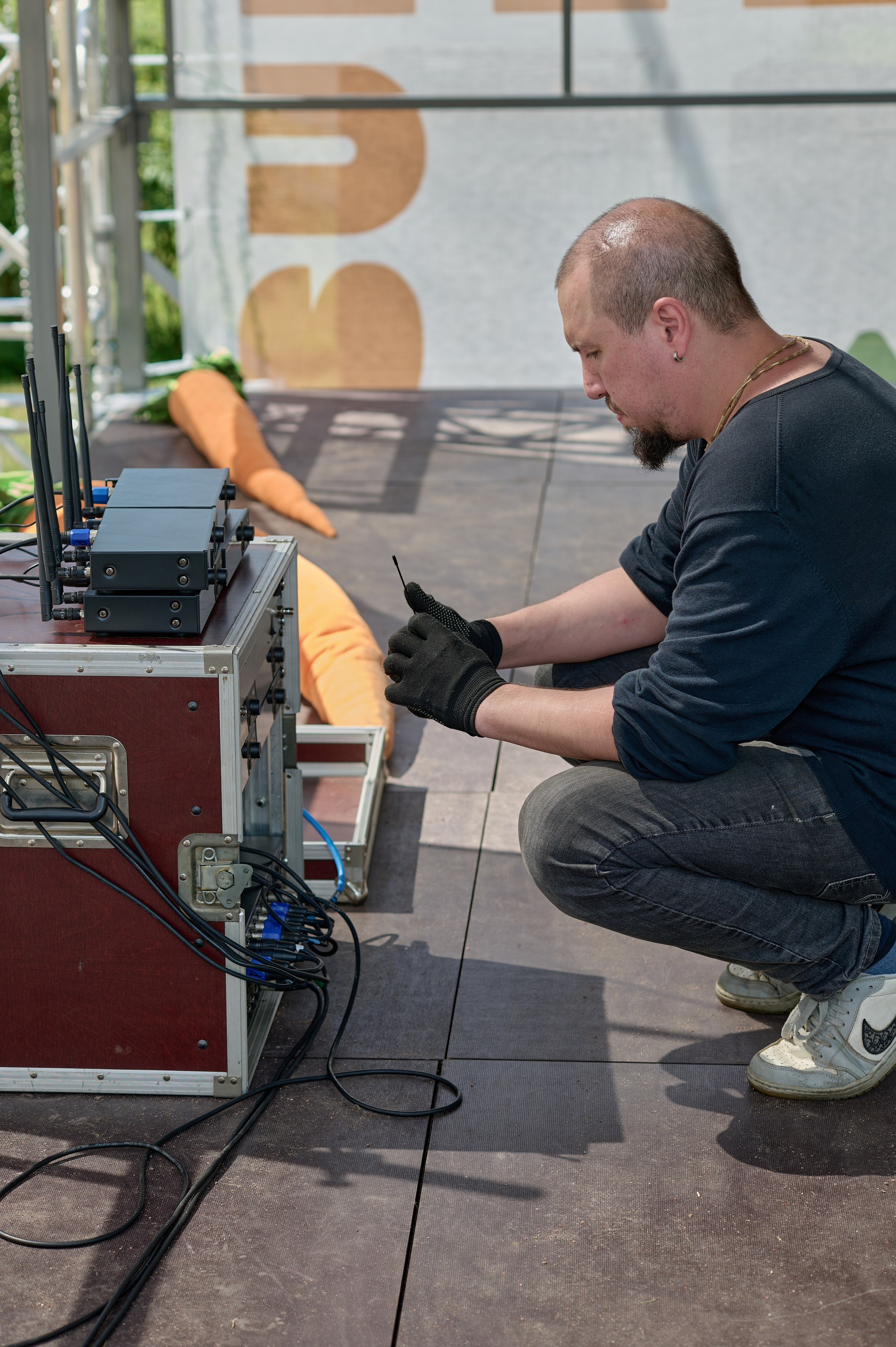 Фоторепортаж: 8-ой Ежегодный опен-эйр фестиваль Summer Music Park. Концерт группы "Мельница"