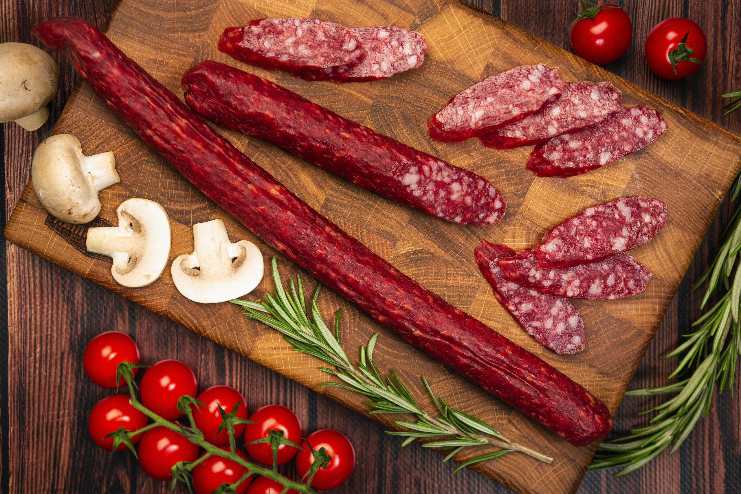 Фуд съемка каталога колбас Романишин в Смоленске. Фотограф | Михаил Буш Смоленск