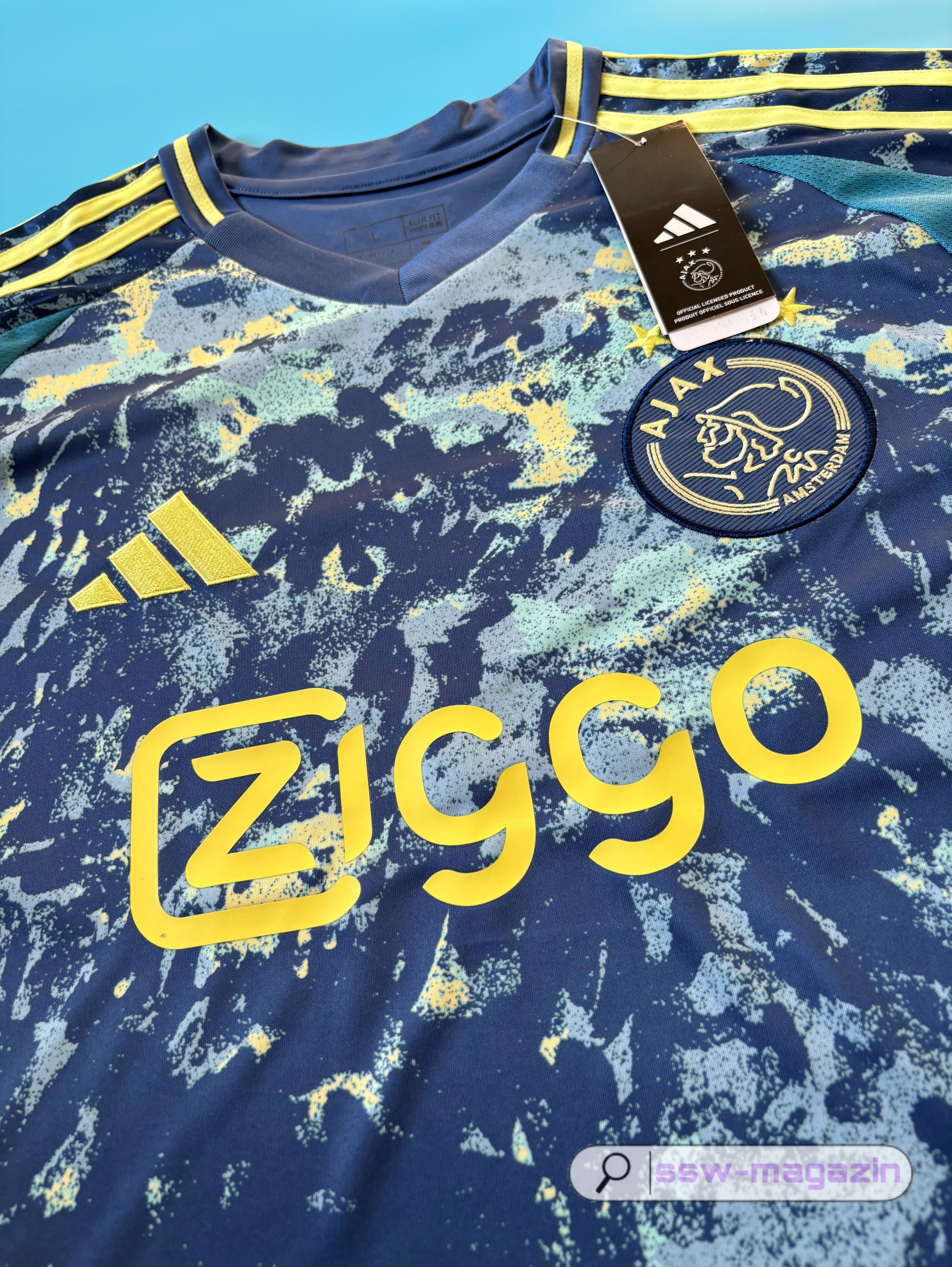 Футболка Ajax 2024-2025 выездная купить. Футбольный магазин — ssw_magazin