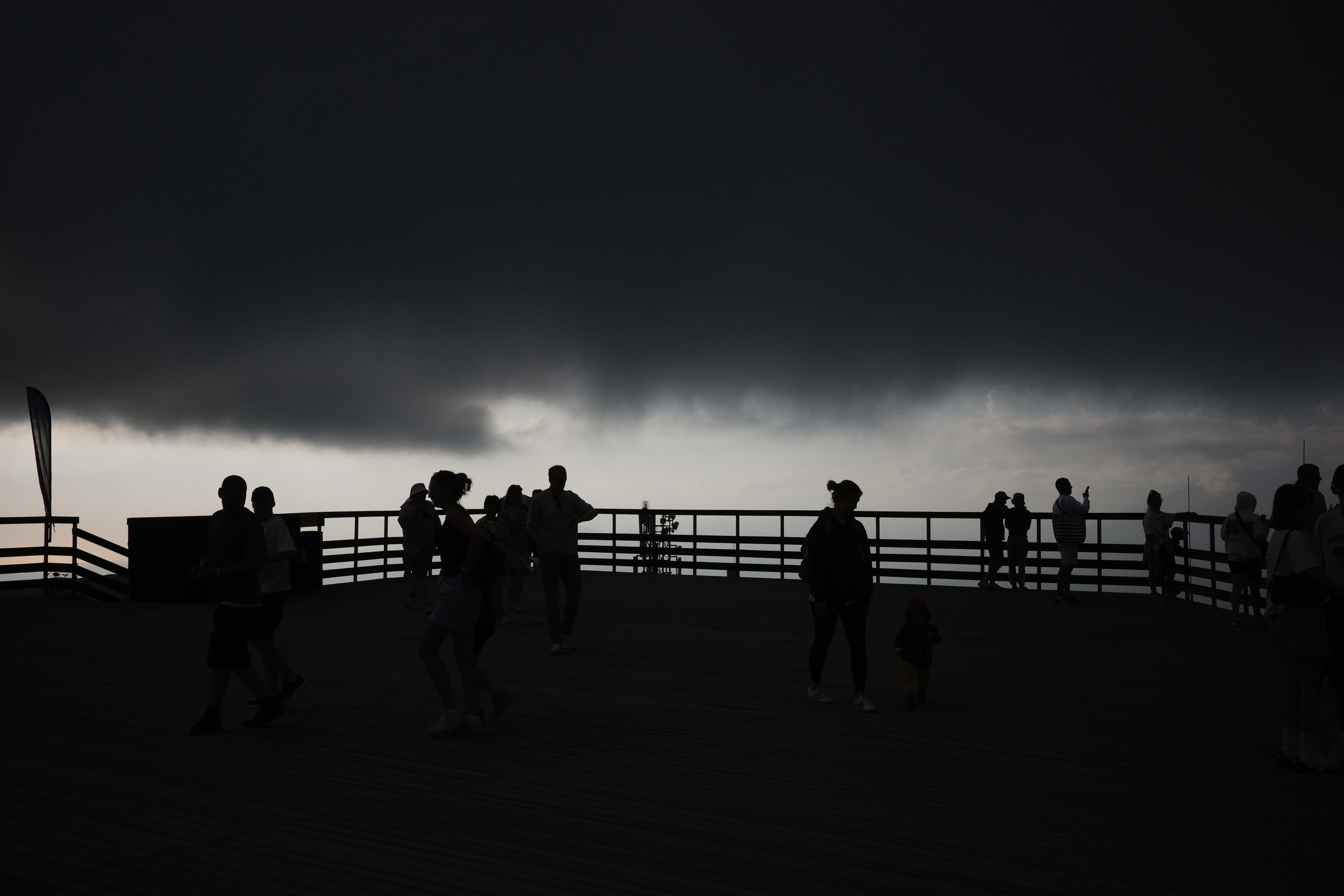 Мы буквально трогали облака руками