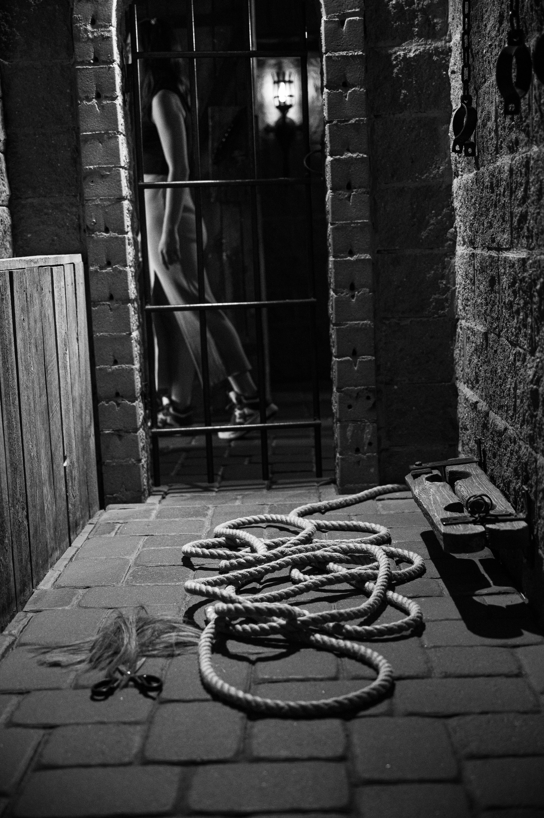 Self-imposed mental prison (Maria). Photographer in Moscow Anna Chistiakova