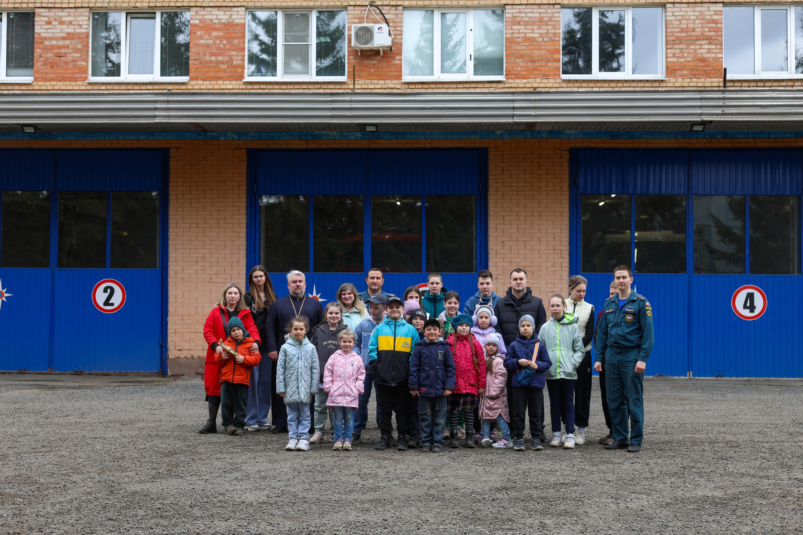 Экскурсия в пожарную часть г. Воскресенск. Вознесенский храм села Барановское