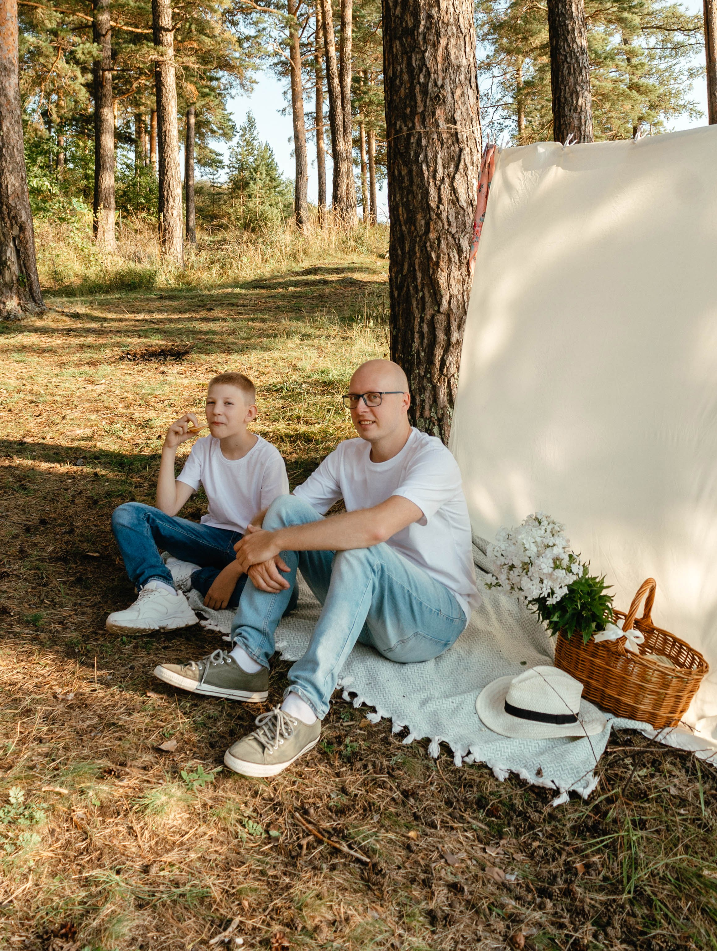 Семейная фотосессия для Артёма, Тёмы и Марина+1. Фотограф Александра Коновалова