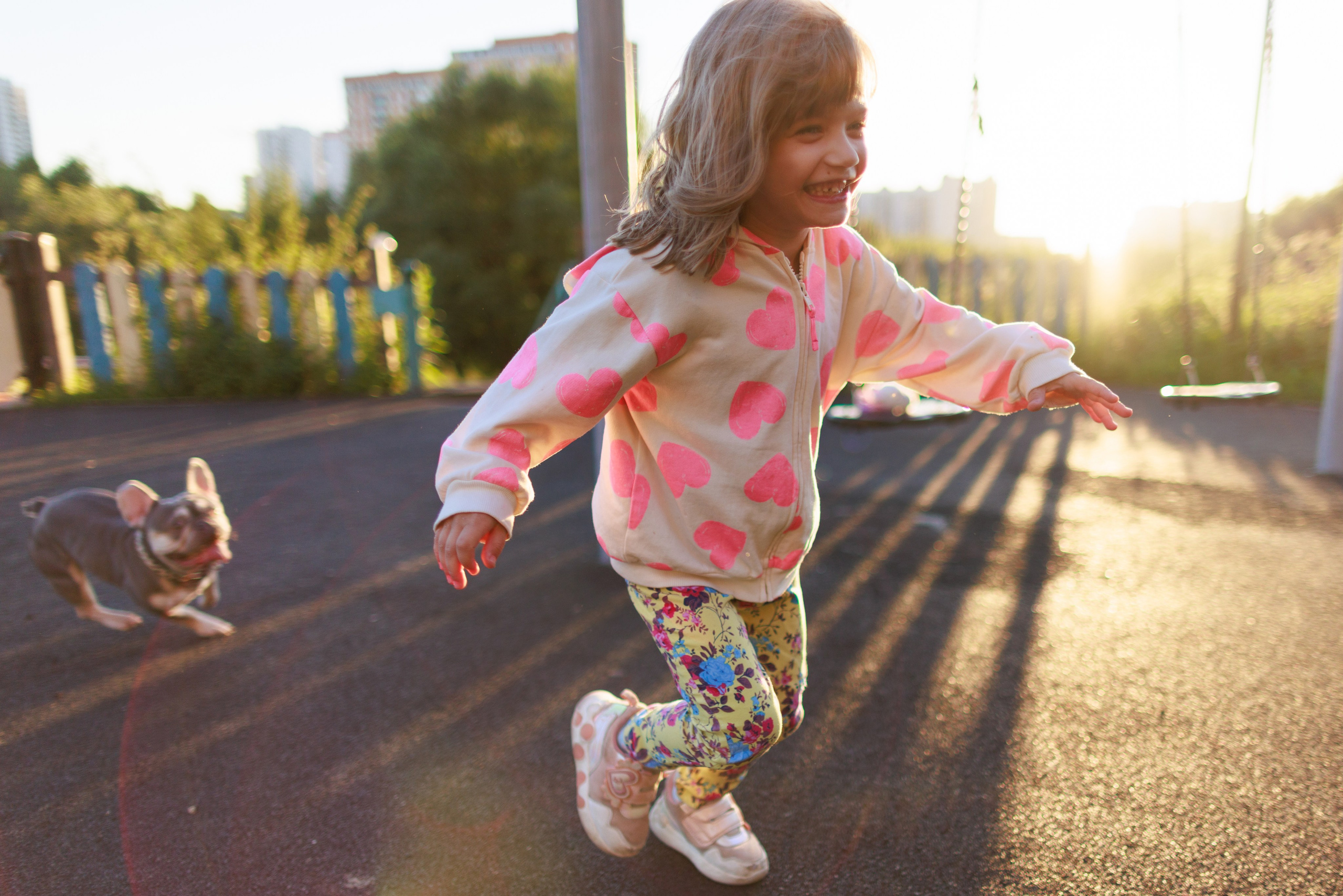 Детская фотосессия с животными