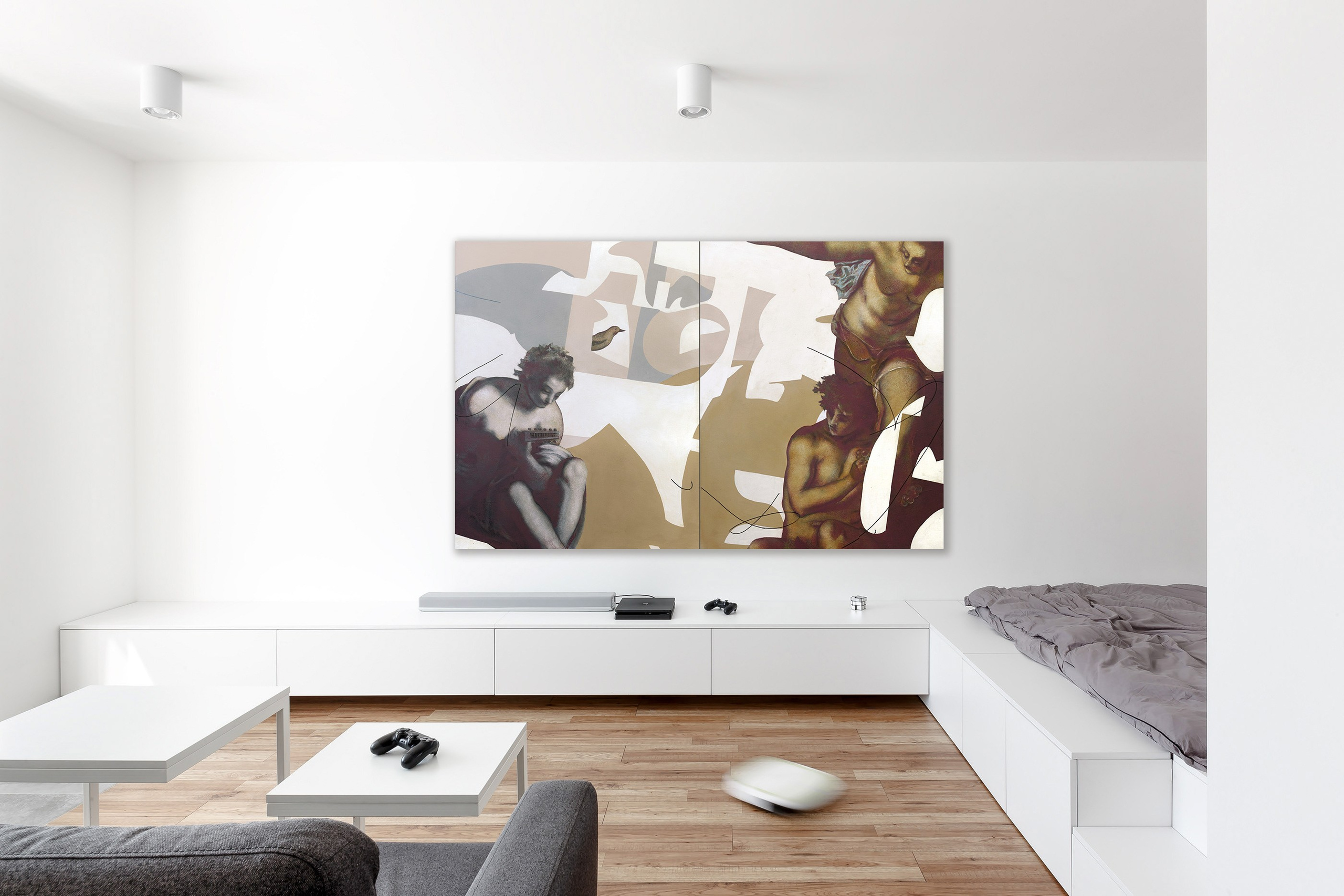 Квартет. Художник Ольга Рикун. Москва