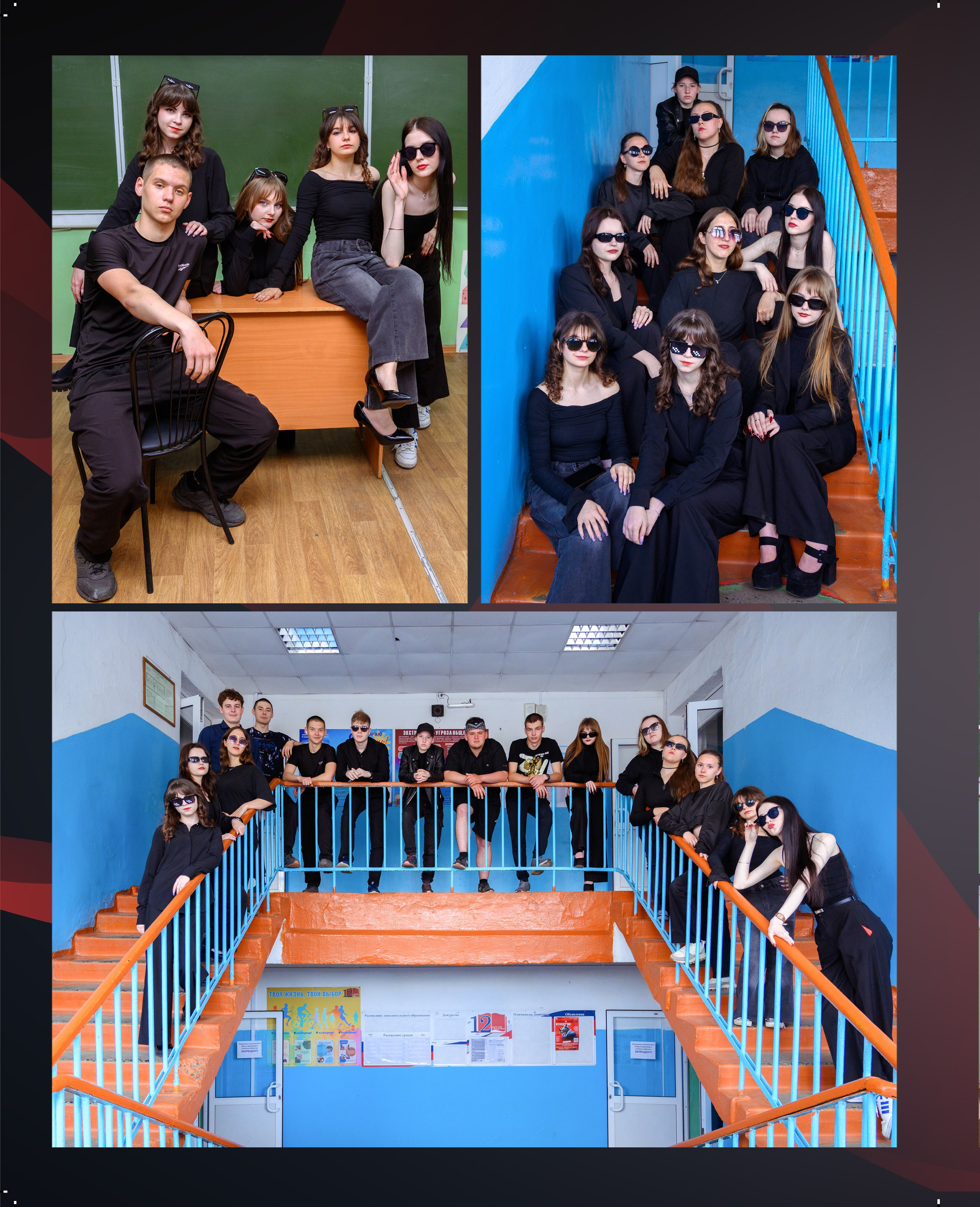 Выпускной альбом для старших классов на 7 разворотов. Фотограф. Выпускные альбомы в Барнауле