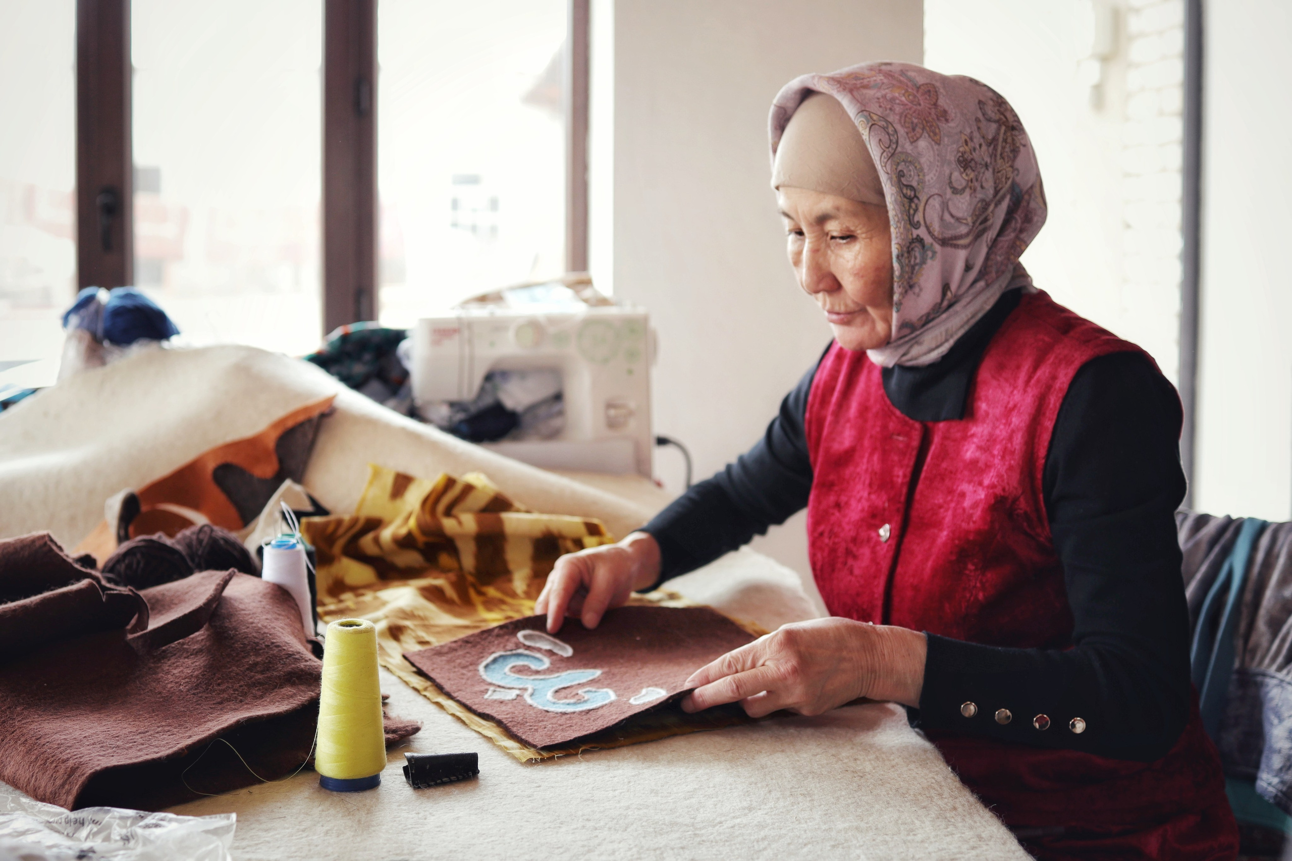 Zhanyl Baisheva, UNESCO ICH / Kyrgyzstan 2024. POLINA MÔMOT