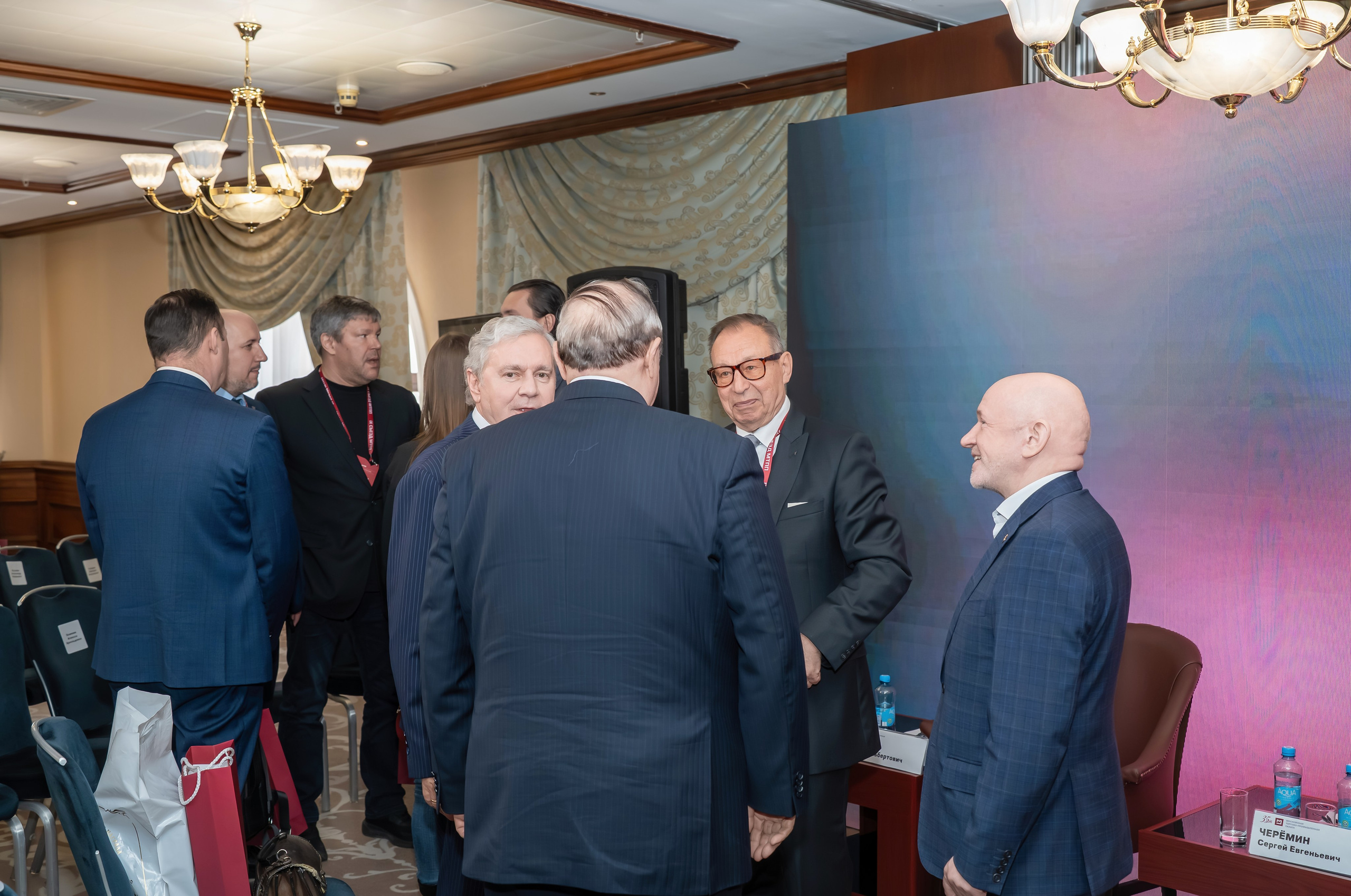 IX Съезд Московской Торгово-промышленной Палаты в отеле Сафмар Аврора Люкс. Фотограф в Москве