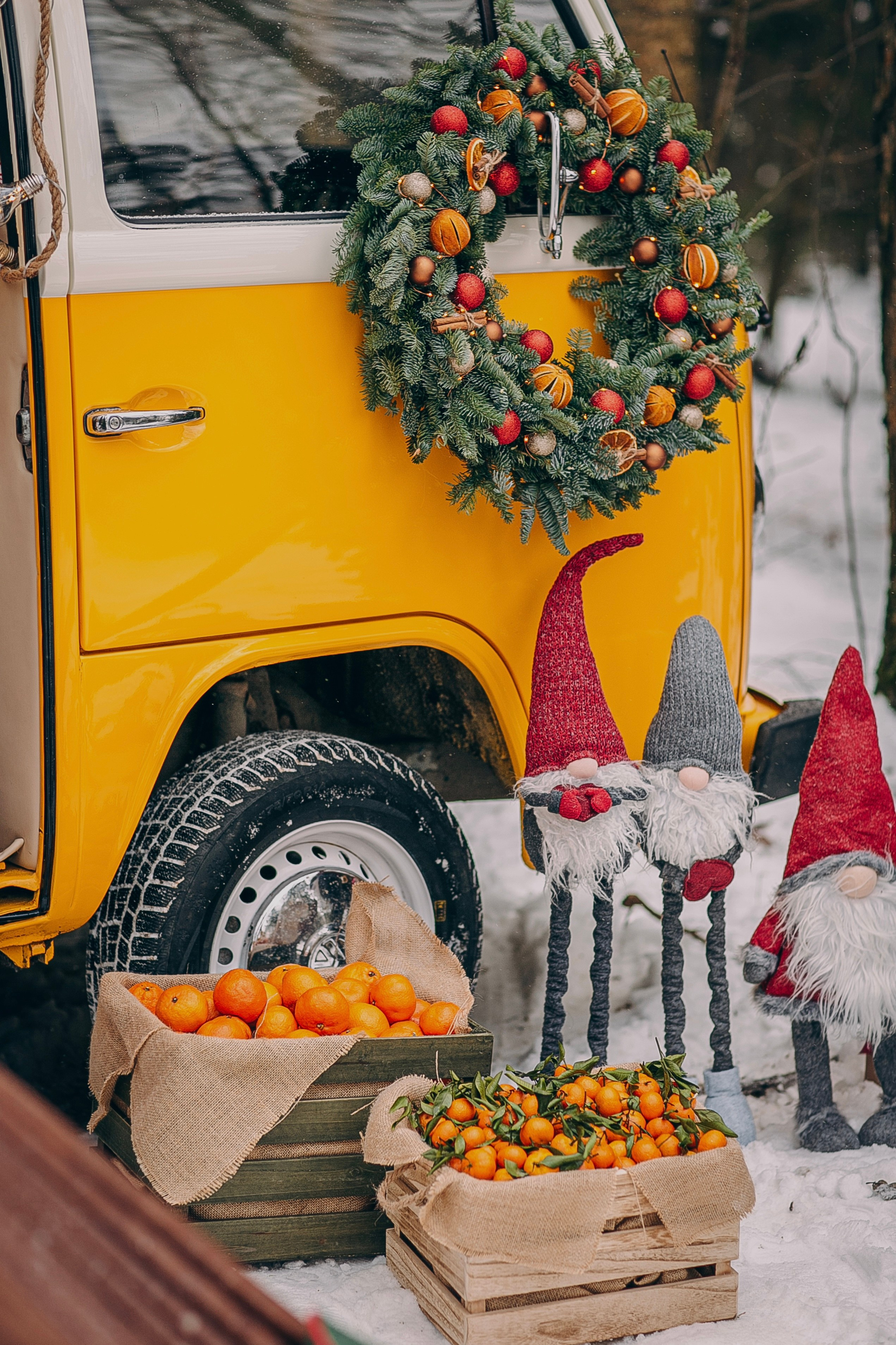 Новогодние фотосессии — уличные локации. Семейный и детский фотограф в Москве Вера Ускова