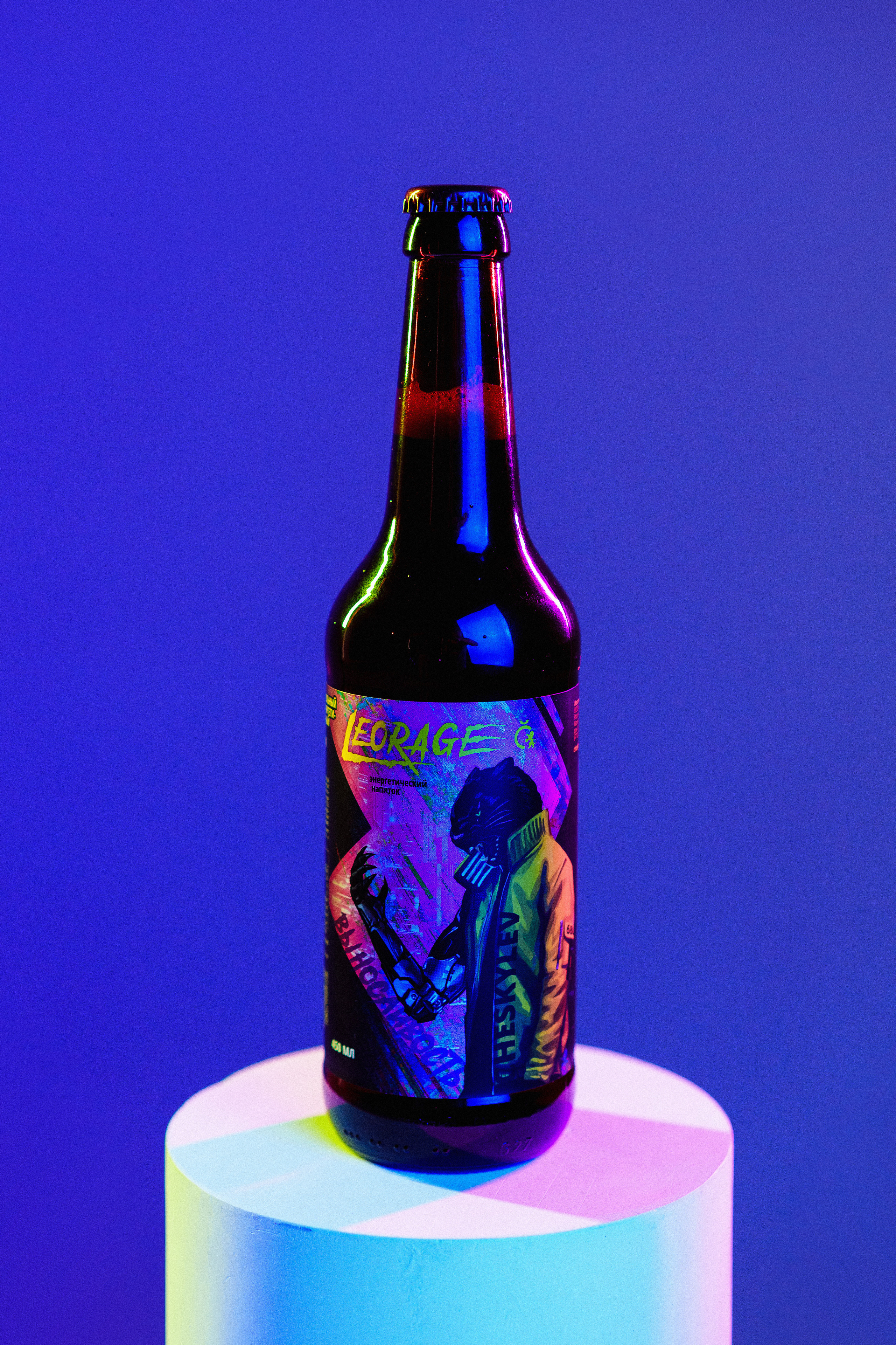 Реклама энергетика Leorage от Cesky lev. Портретный, семейный и свадебный фотограф в Курске Роман Сазонов