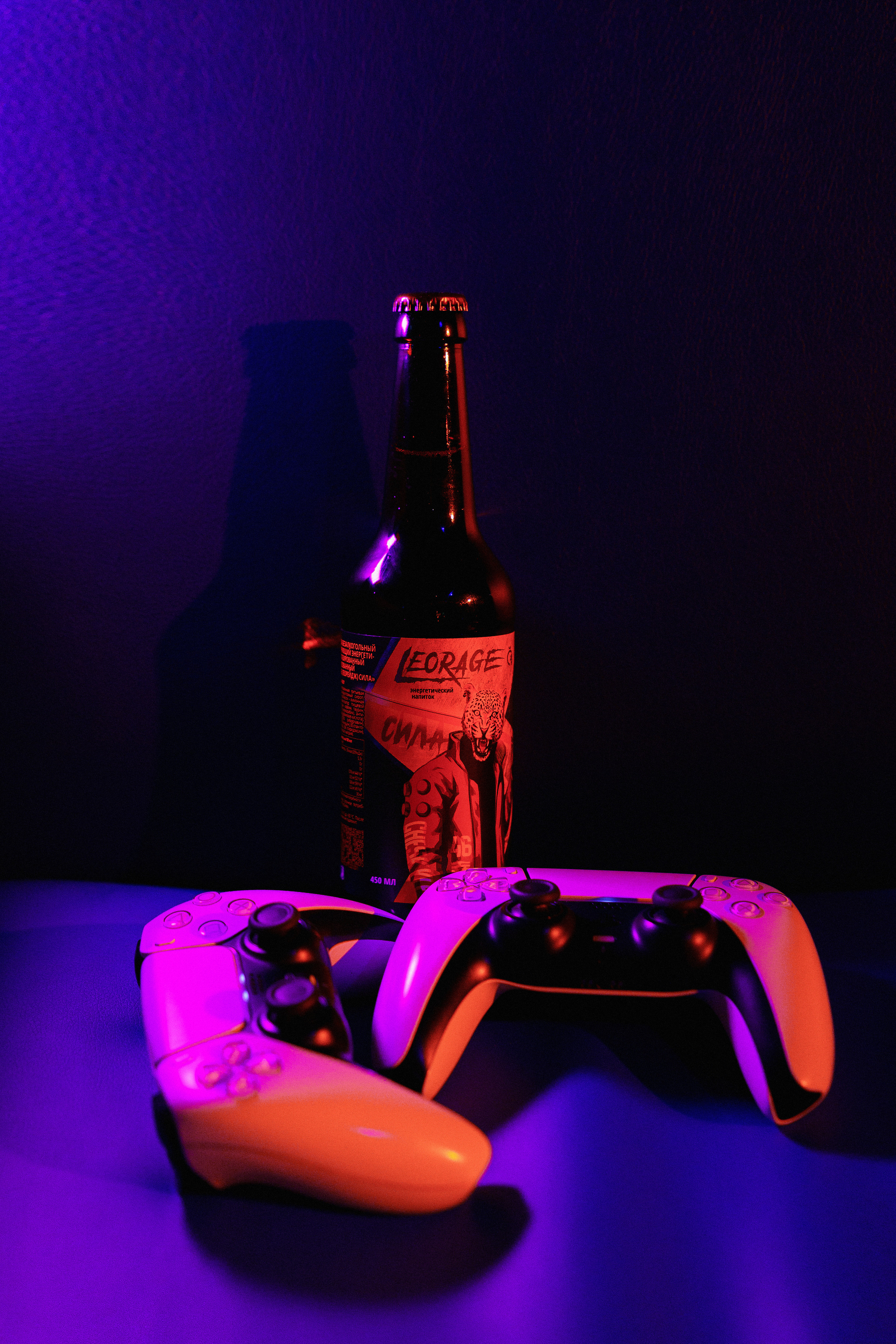 Реклама энергетика Leorage от Cesky lev. Портретный, семейный и свадебный фотограф в Курске Роман Сазонов