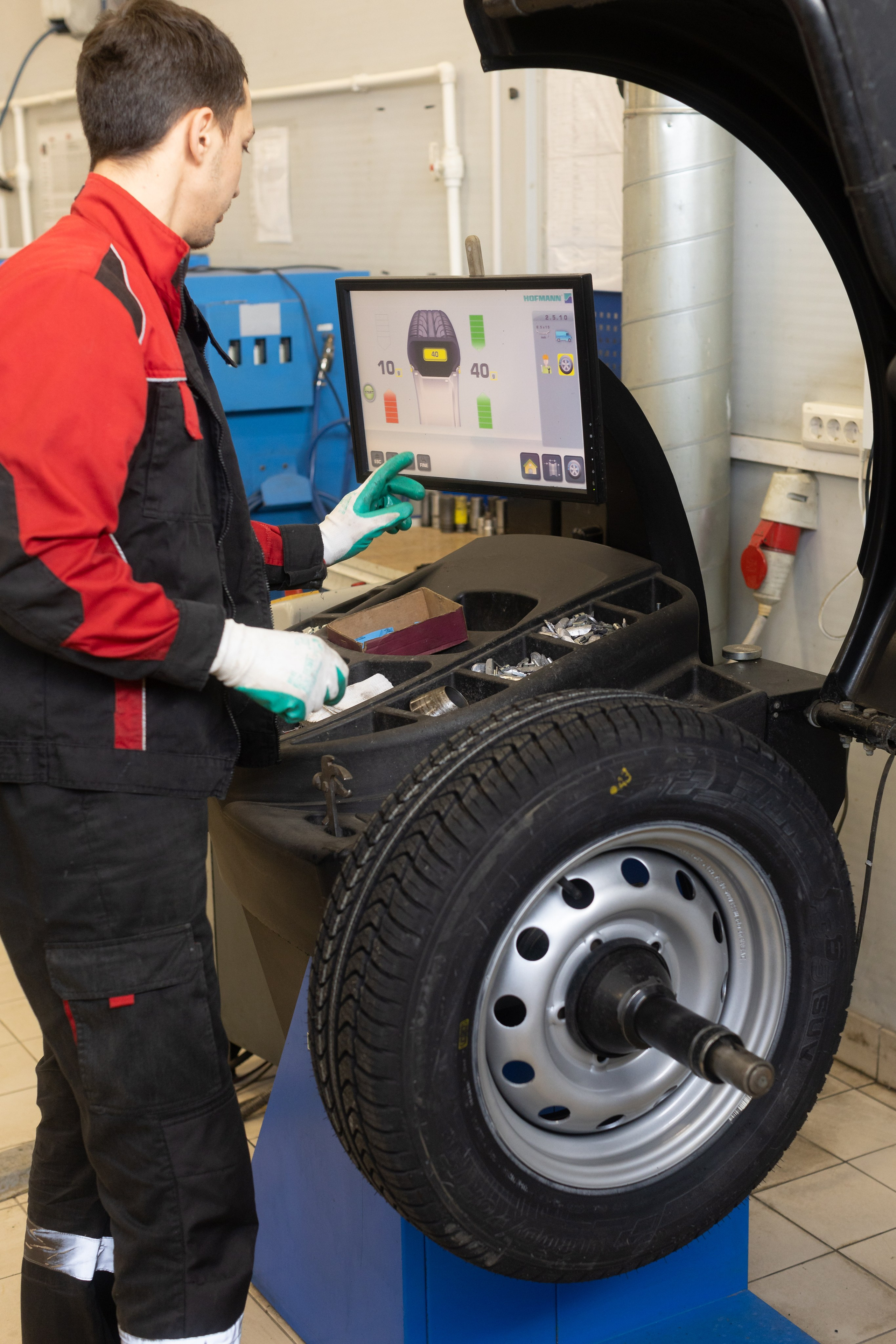 Контент съемка для компании «ШинСервис»