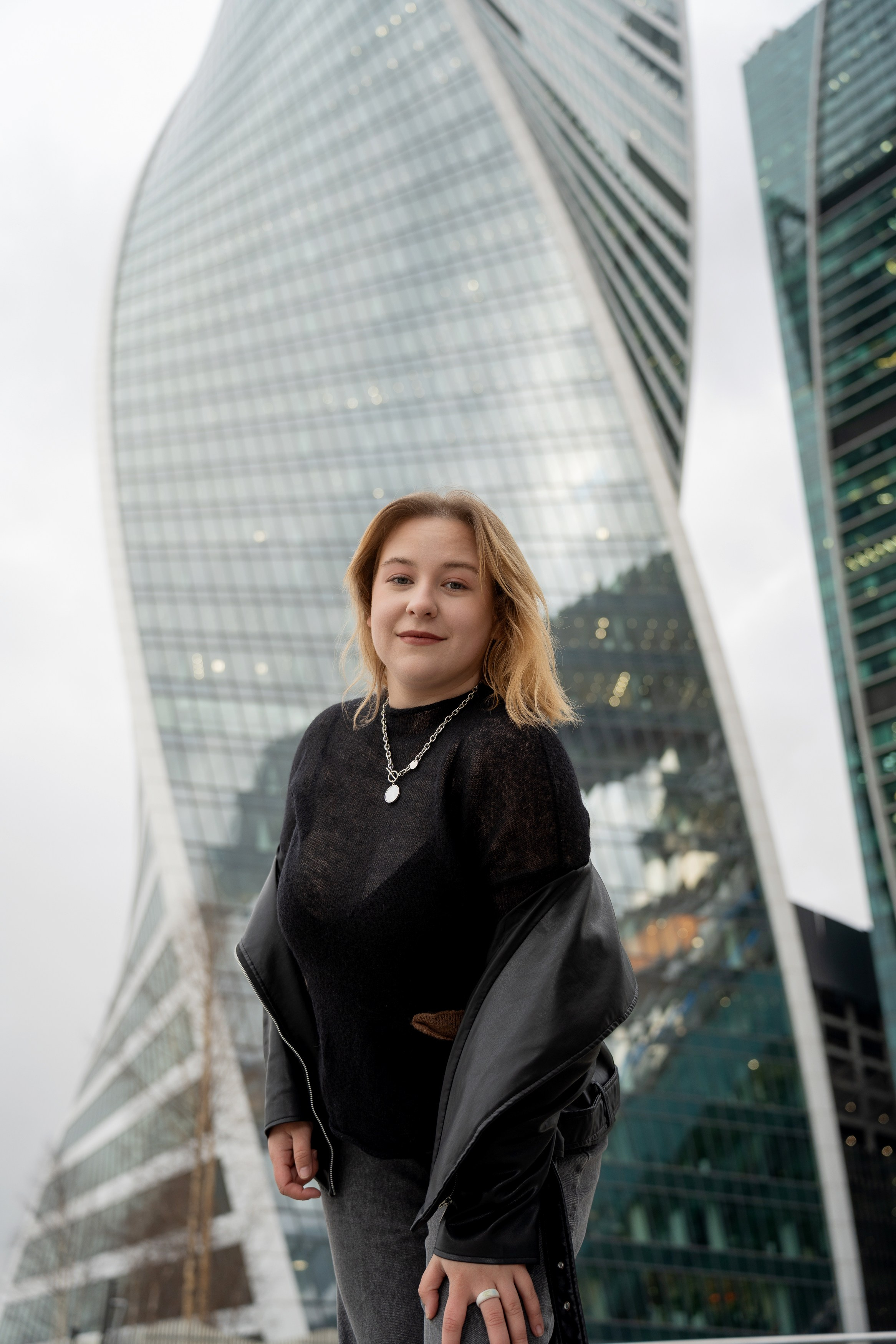 Фотосессия в Москва сити. Портретный фотограф Олеся Владимирова в Москве