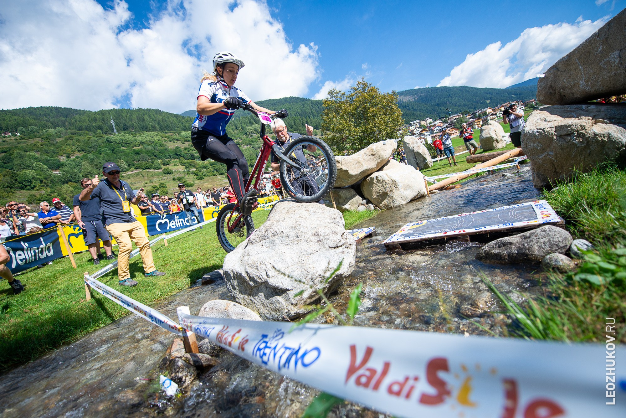 UCI Trials World Championships 2016 — finals. Sports photographer Leonid Zhukov