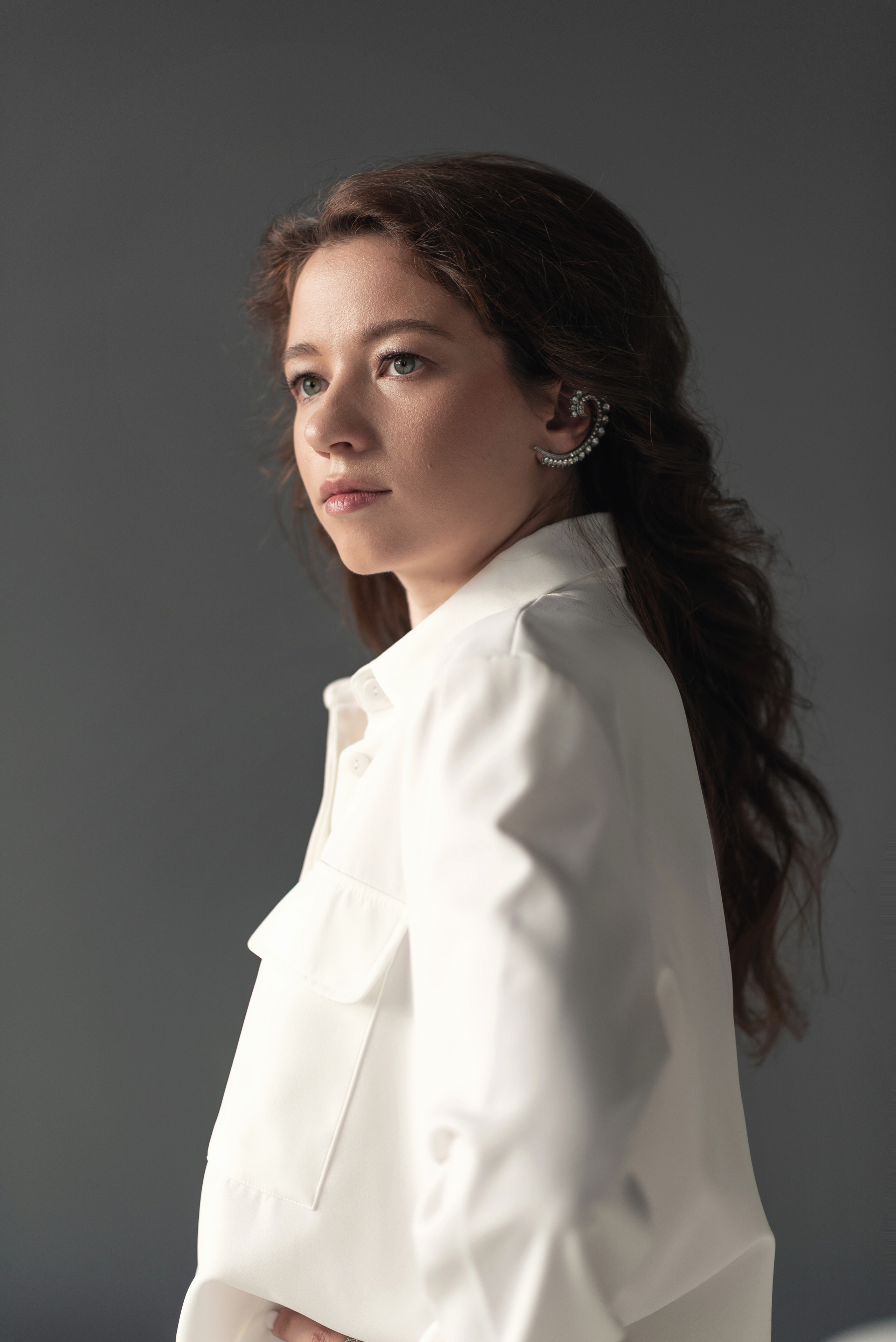 Деловая фотосессия для женщин в студии Москва