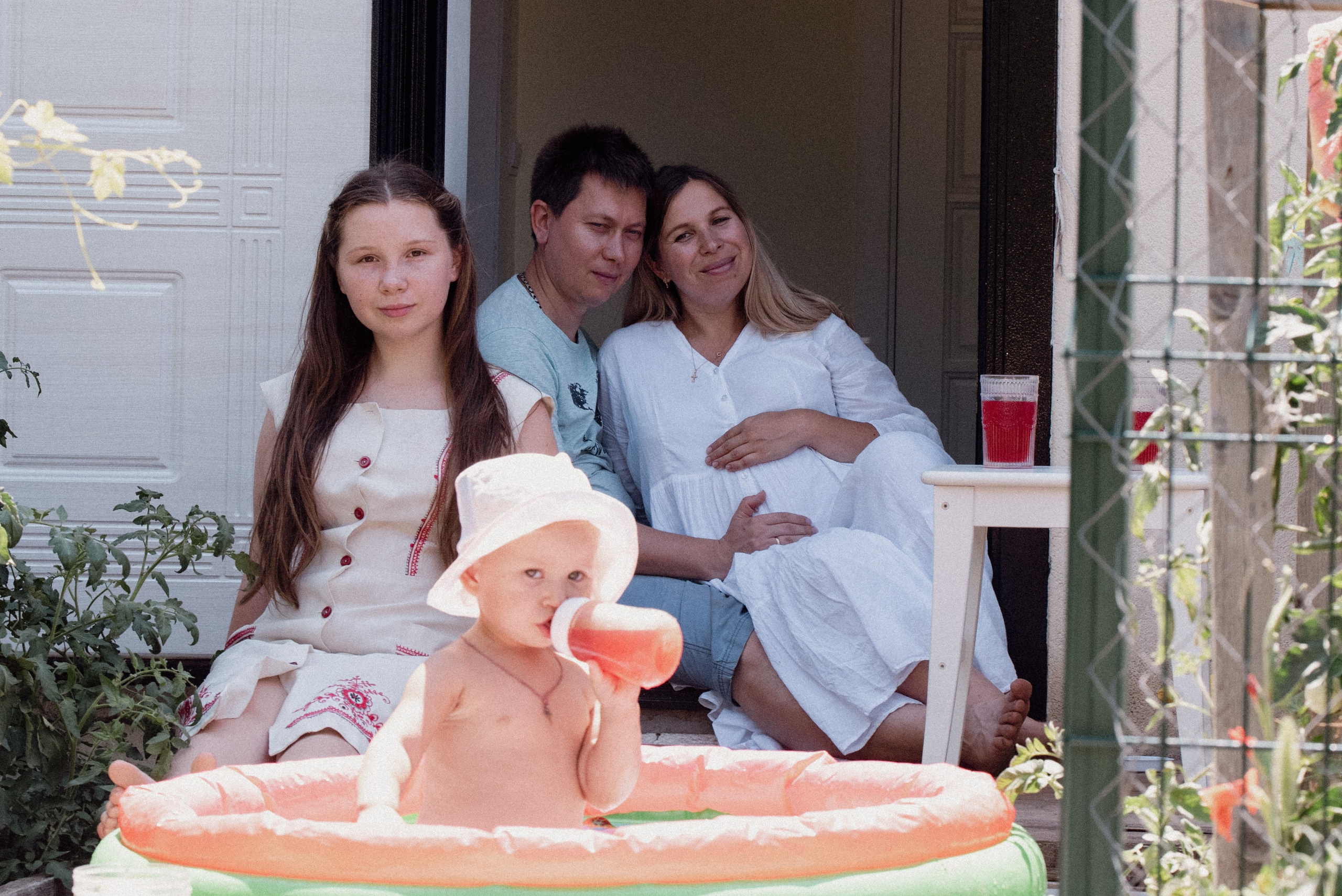 Семья Марины дома. Семейный фотограф в Севастополе Куценко Светлана