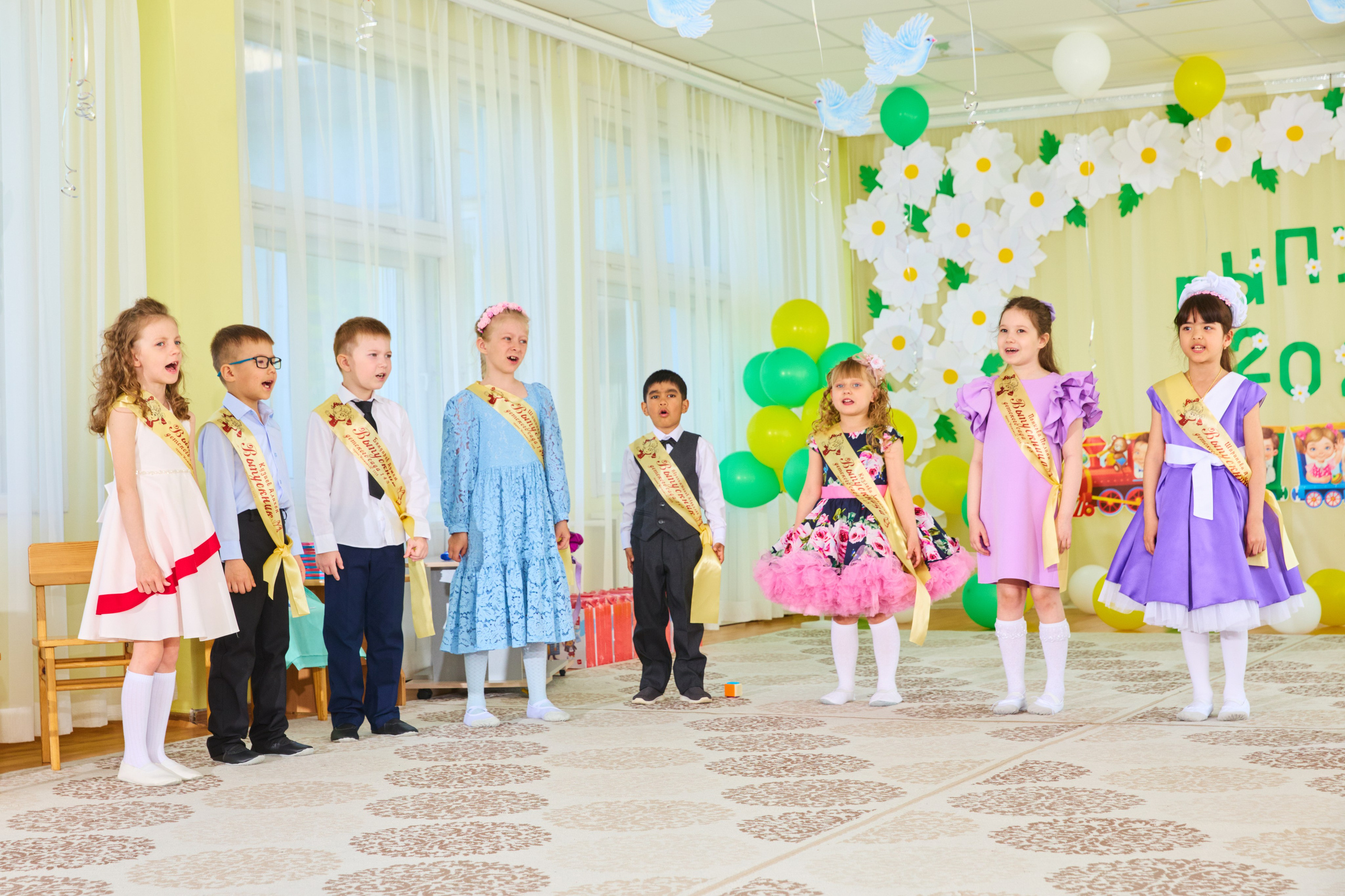 Фотосъемка выпускного в детсаду. 2024