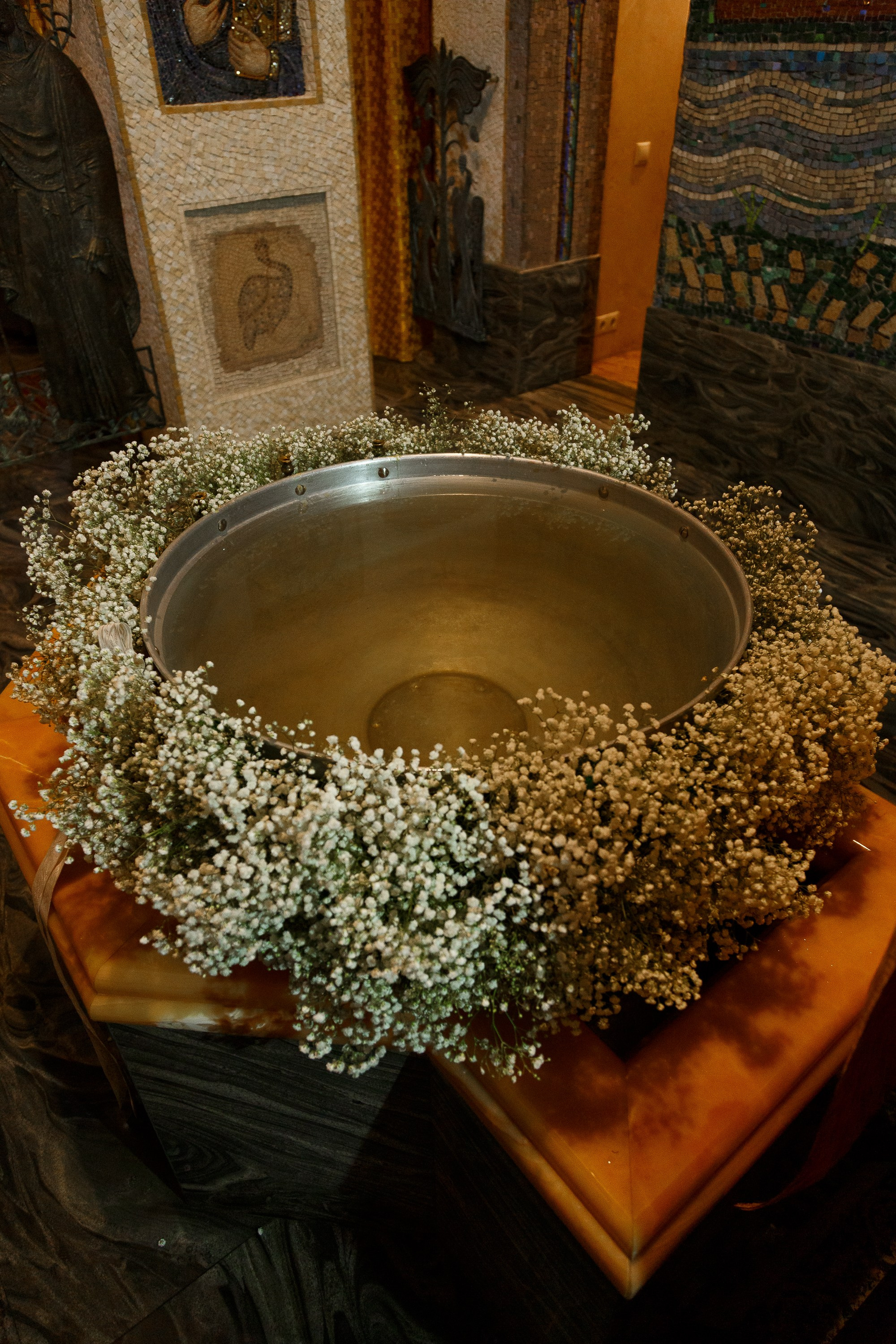 Крещение в храме Благовещения Пресвятой Богородицы