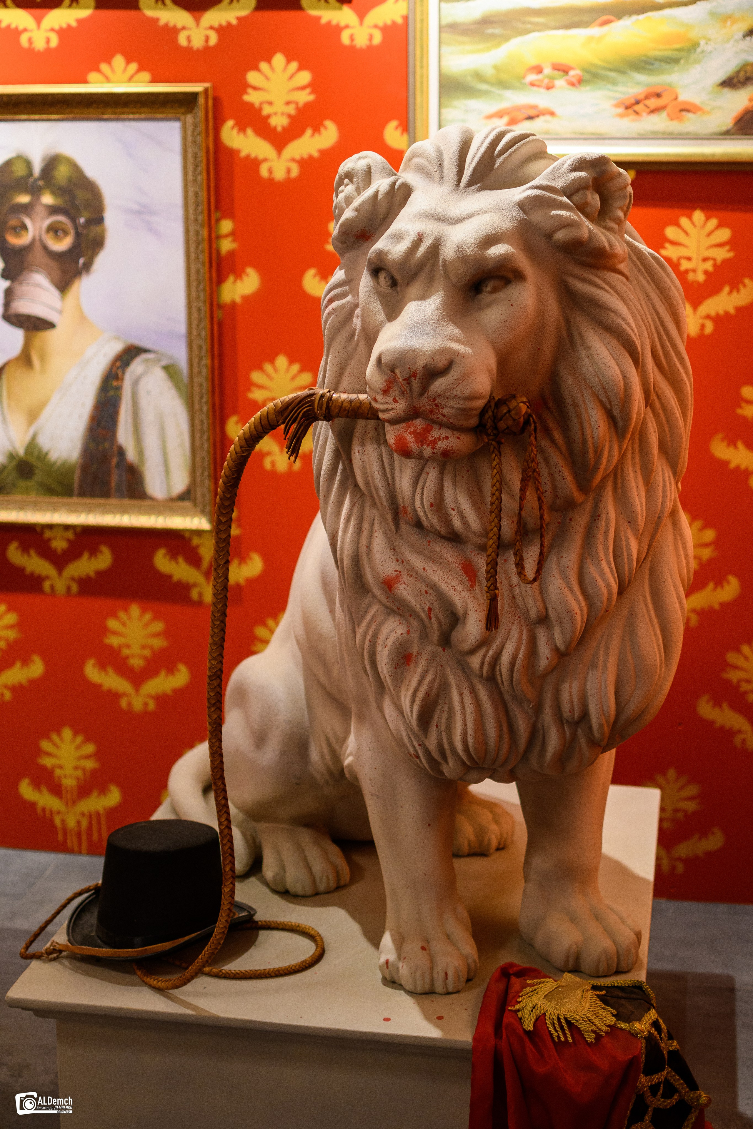 Фотографии с выставки «Найти Бэнкси» на ВДНХ в Москве