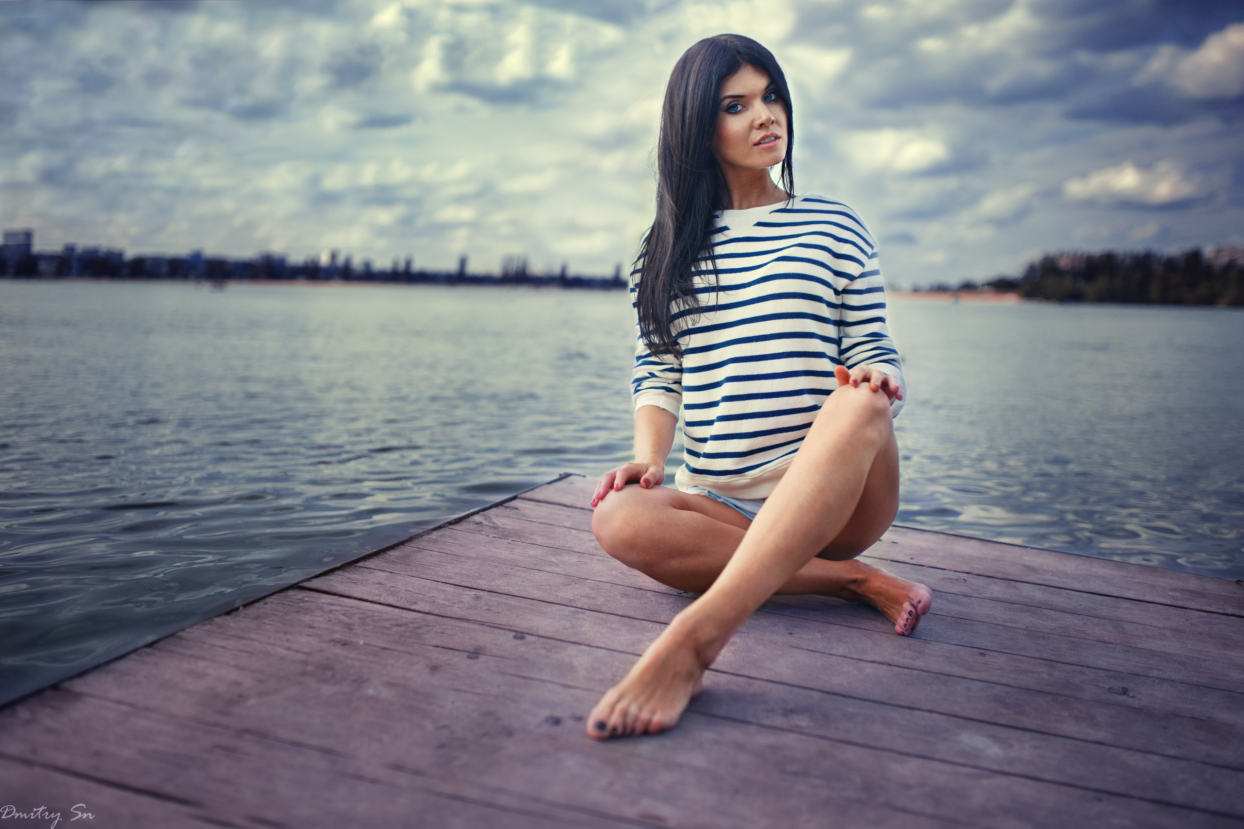 Весенняя фотосъемка с Ольгой в яблоневом саду и в парке в формате для «себя»