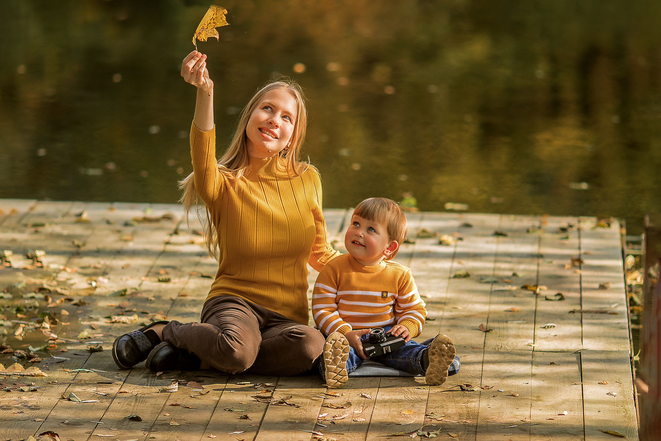 Золотая осень. Семейный и детский фотограф в Ярославле Абрамов Артём
