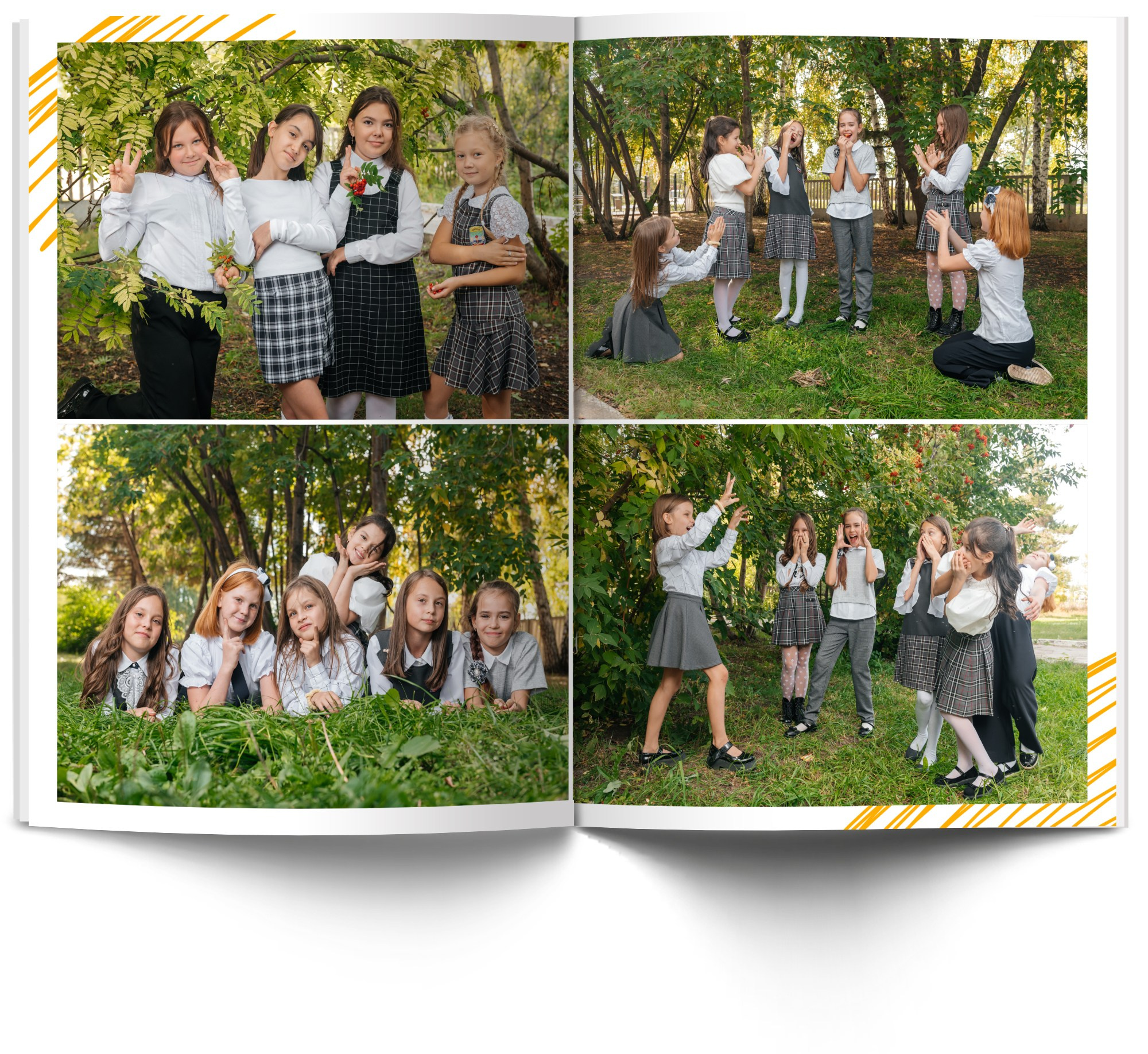 Начальные классы. Современные выпускные альбомы в Новосибирске