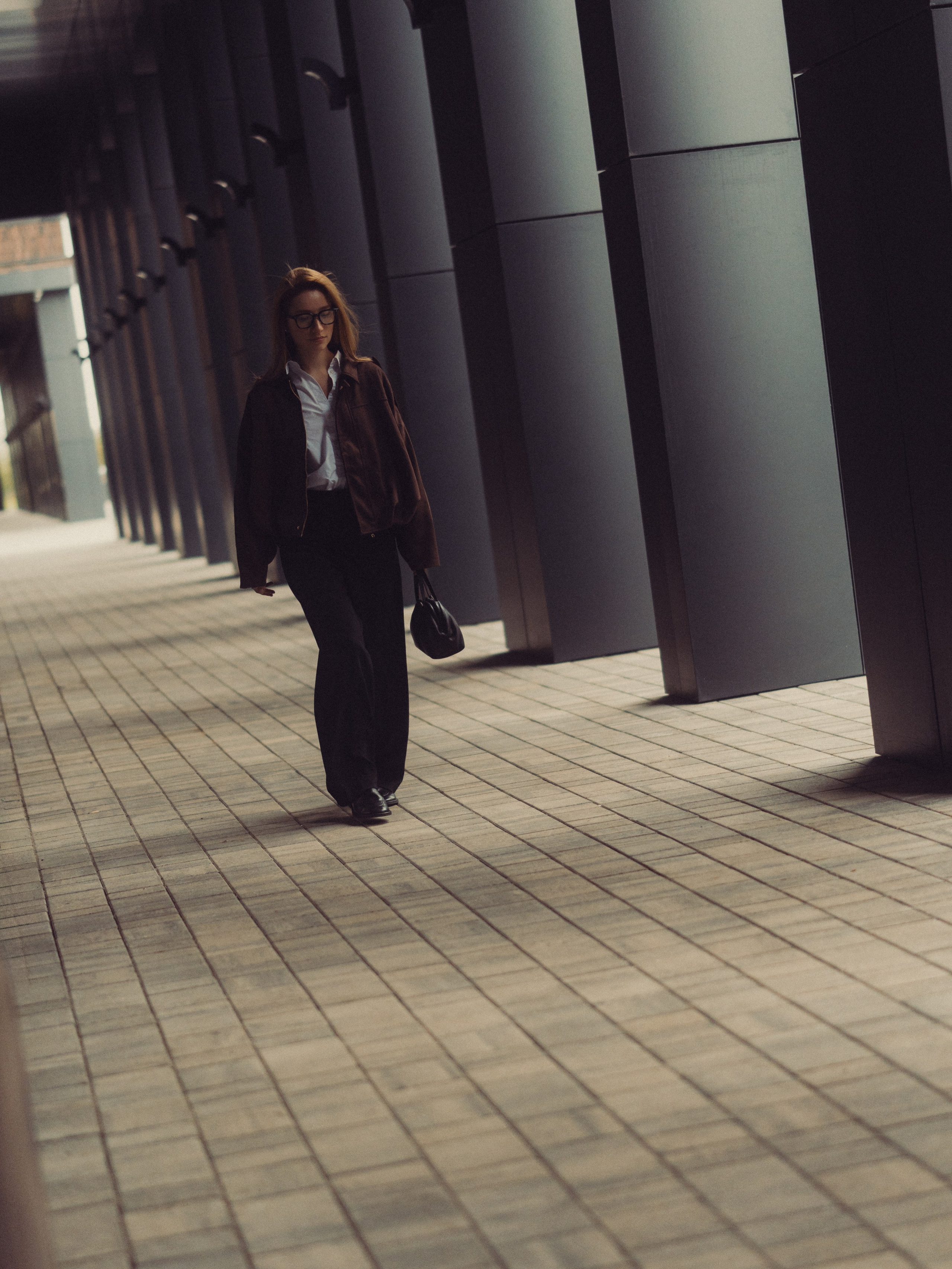 Women's photo session in the studio and outdoors