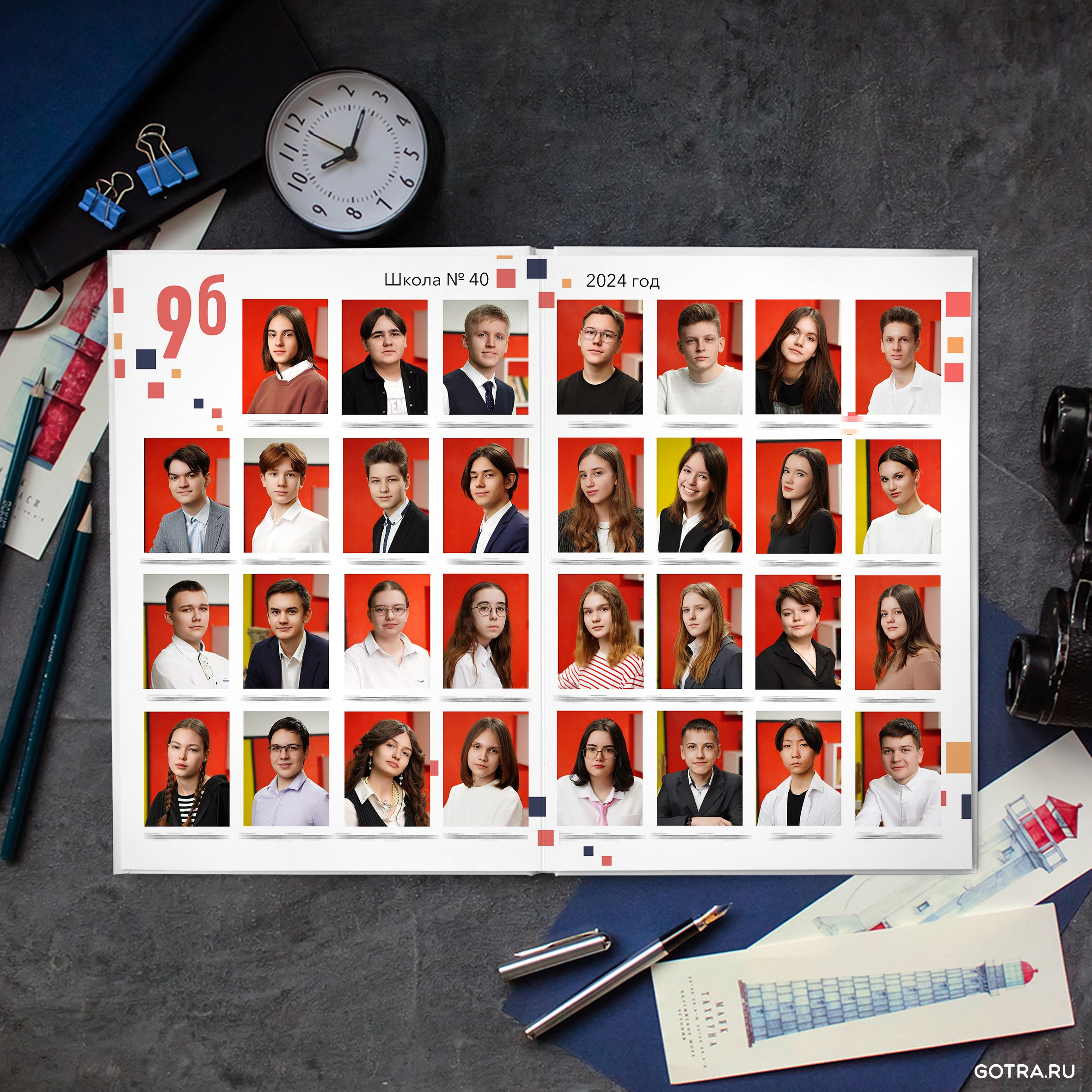 Альбом А36 (30-40 страниц). GOTRA — выпускные альбомы в Тюмени
