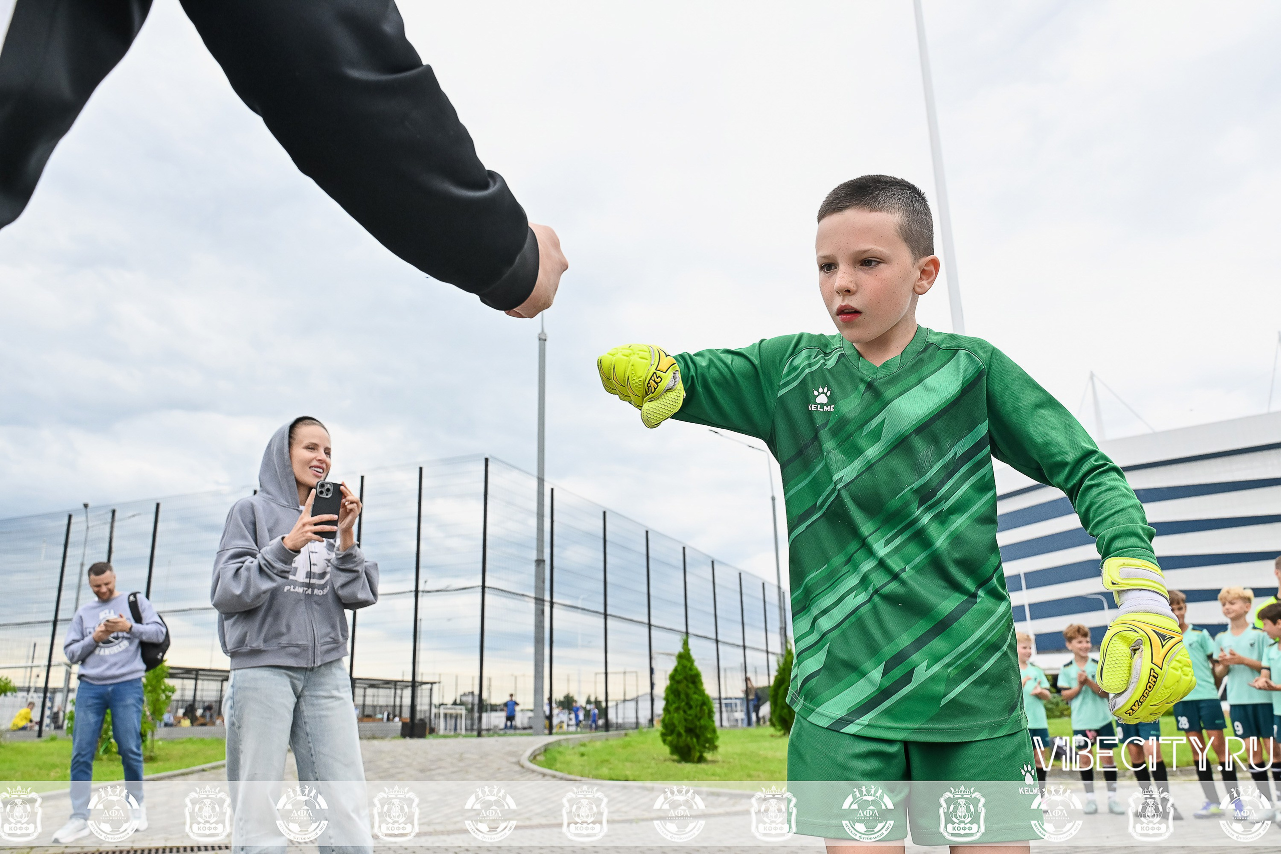 Калининградская Детская Футбольная Лига. VIBECITY.RU Вайб Сити Ру Фоторепортажи Фотоотчеты Калининград