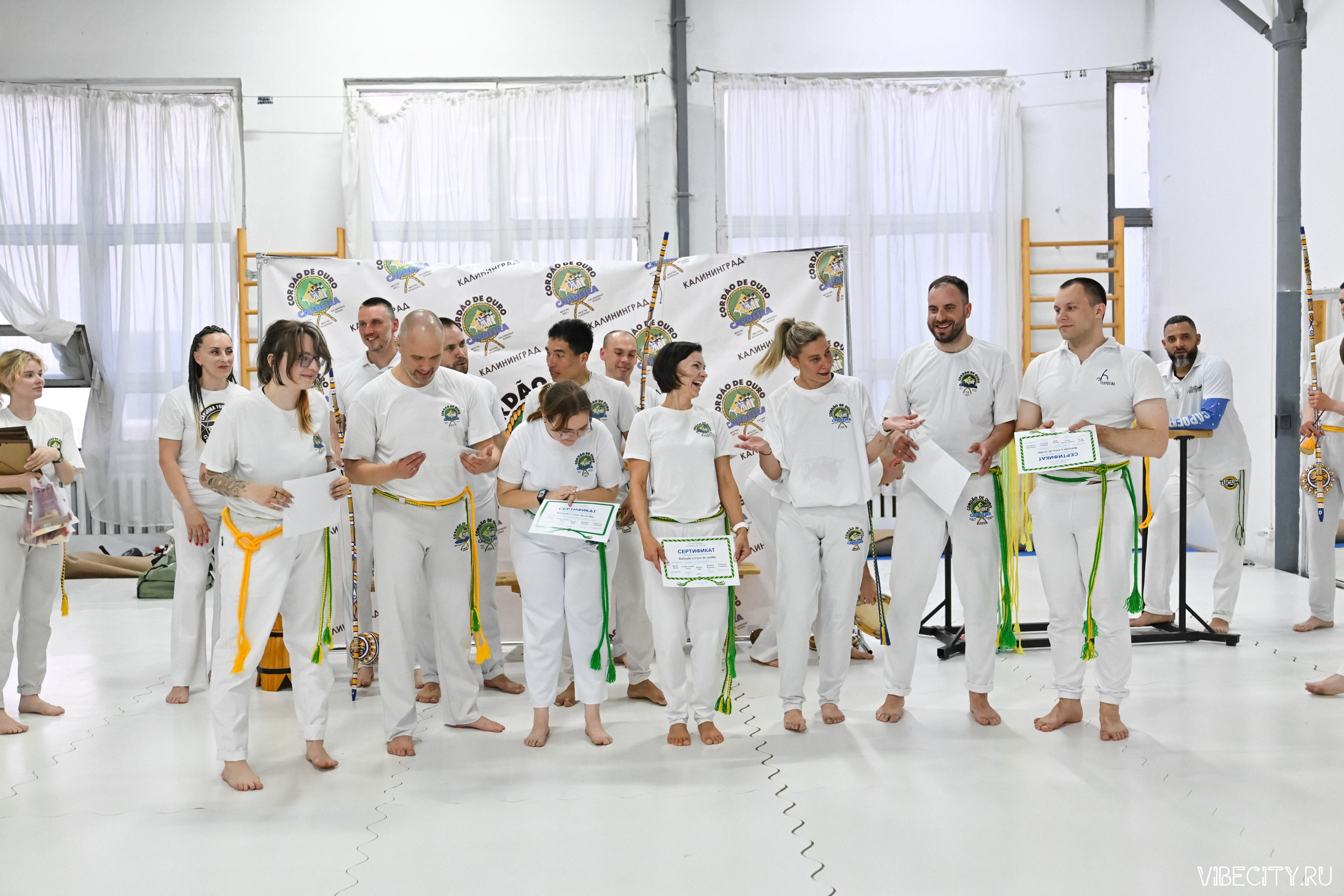 Capoeira: 4-е batizado e Troca de cordao. VIBECITY.RU Вайб Сити Ру Фоторепортажи Фотоотчеты Калининград