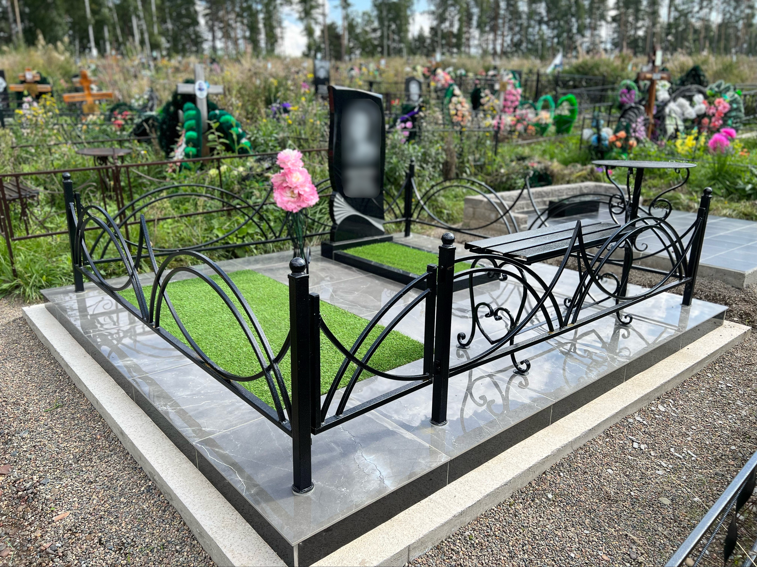 ГРАНИТ26 Ритуальные услуги Железногорск. Благоустройство могил, продажа памятников