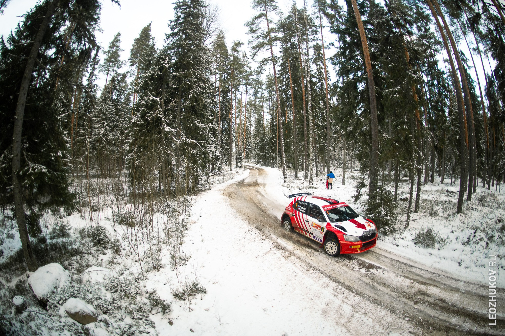 Rally Vyborg 2024. Sports photographer Leonid Zhukov